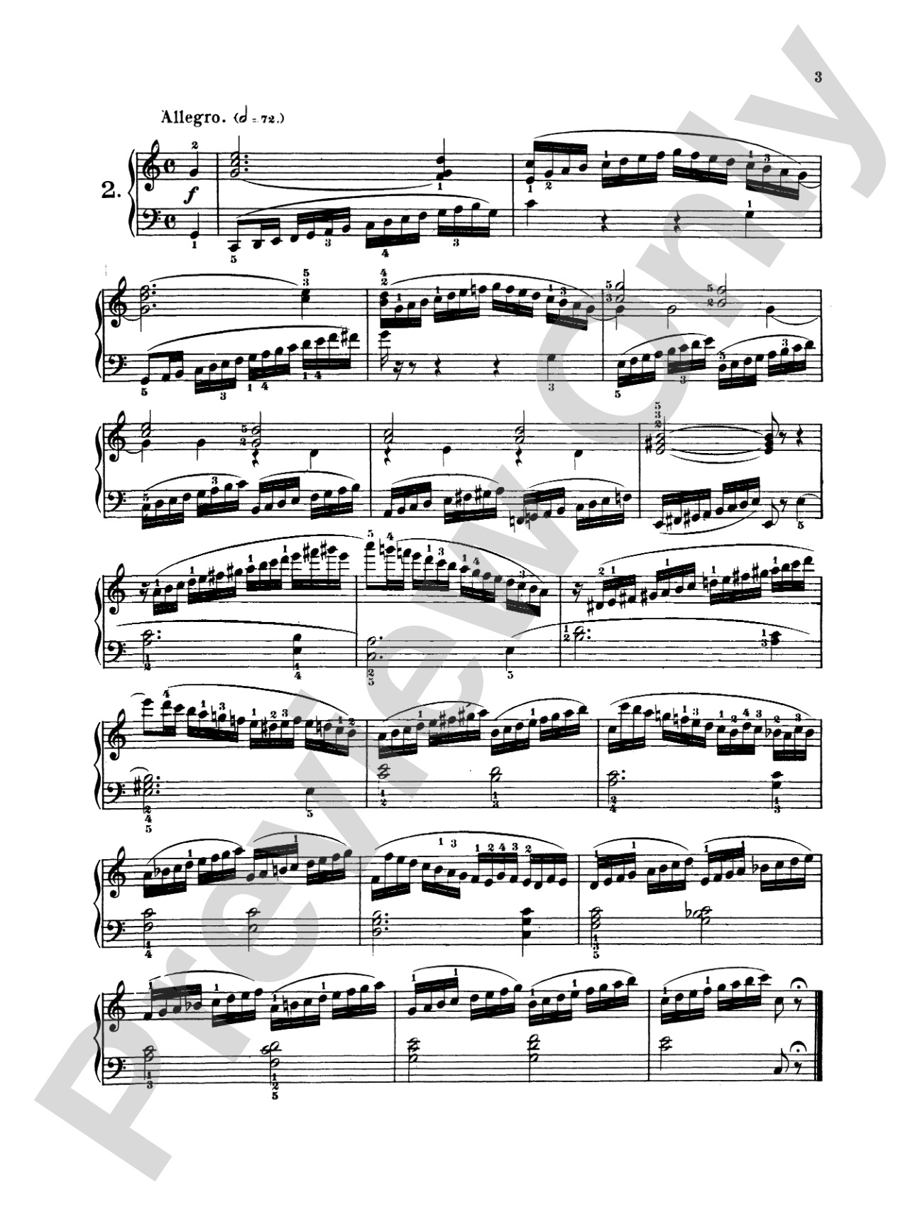 Berens: School of Velocity, Op. 61