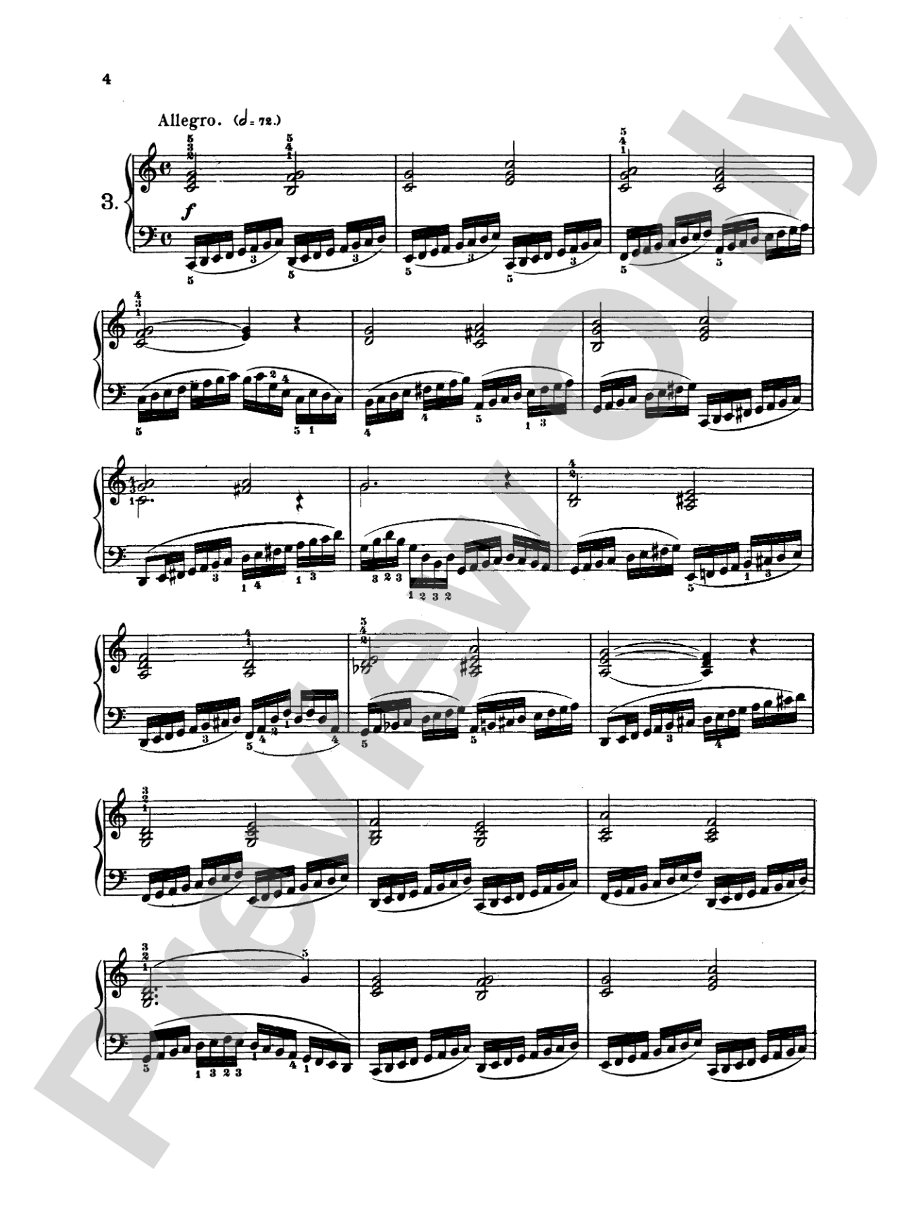 Berens: School of Velocity, Op. 61