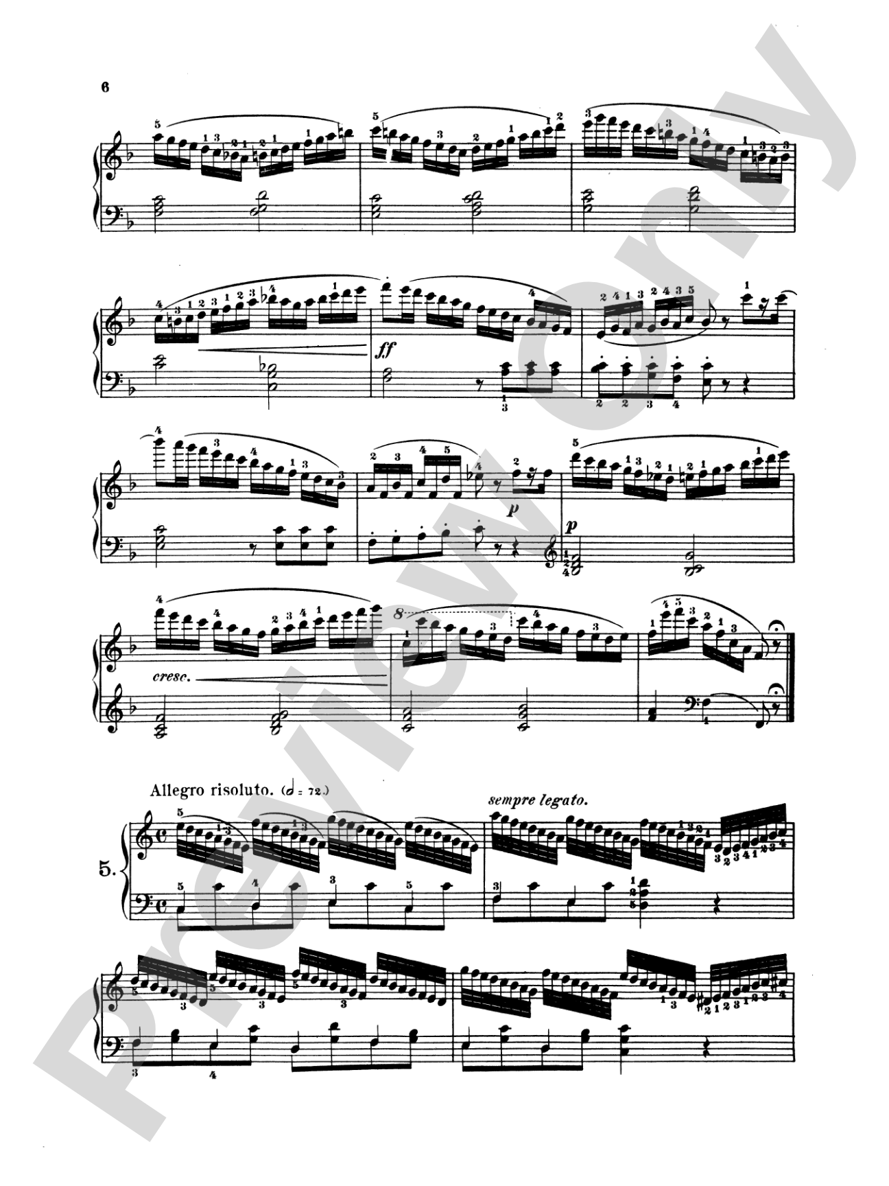 Berens: School of Velocity, Op. 61