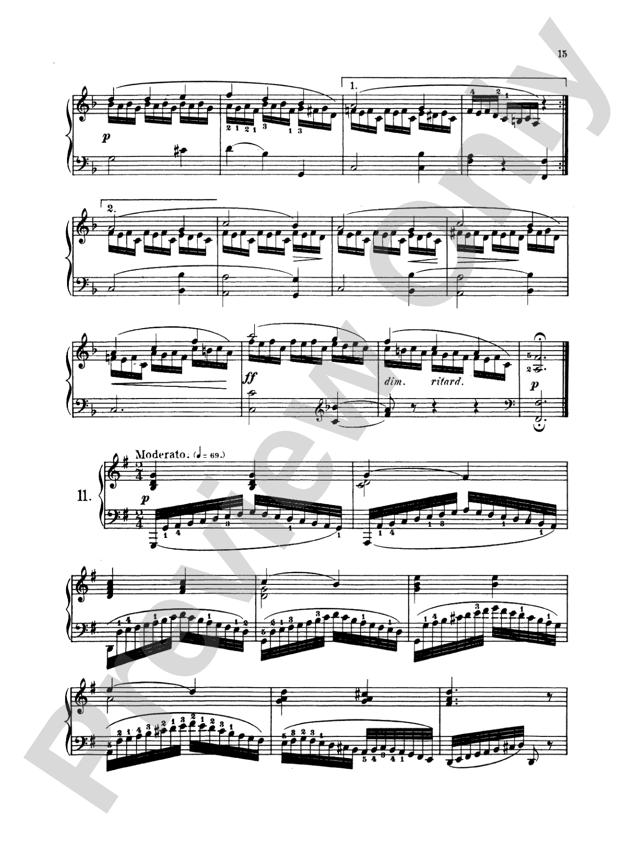 Berens: School of Velocity, Op. 61