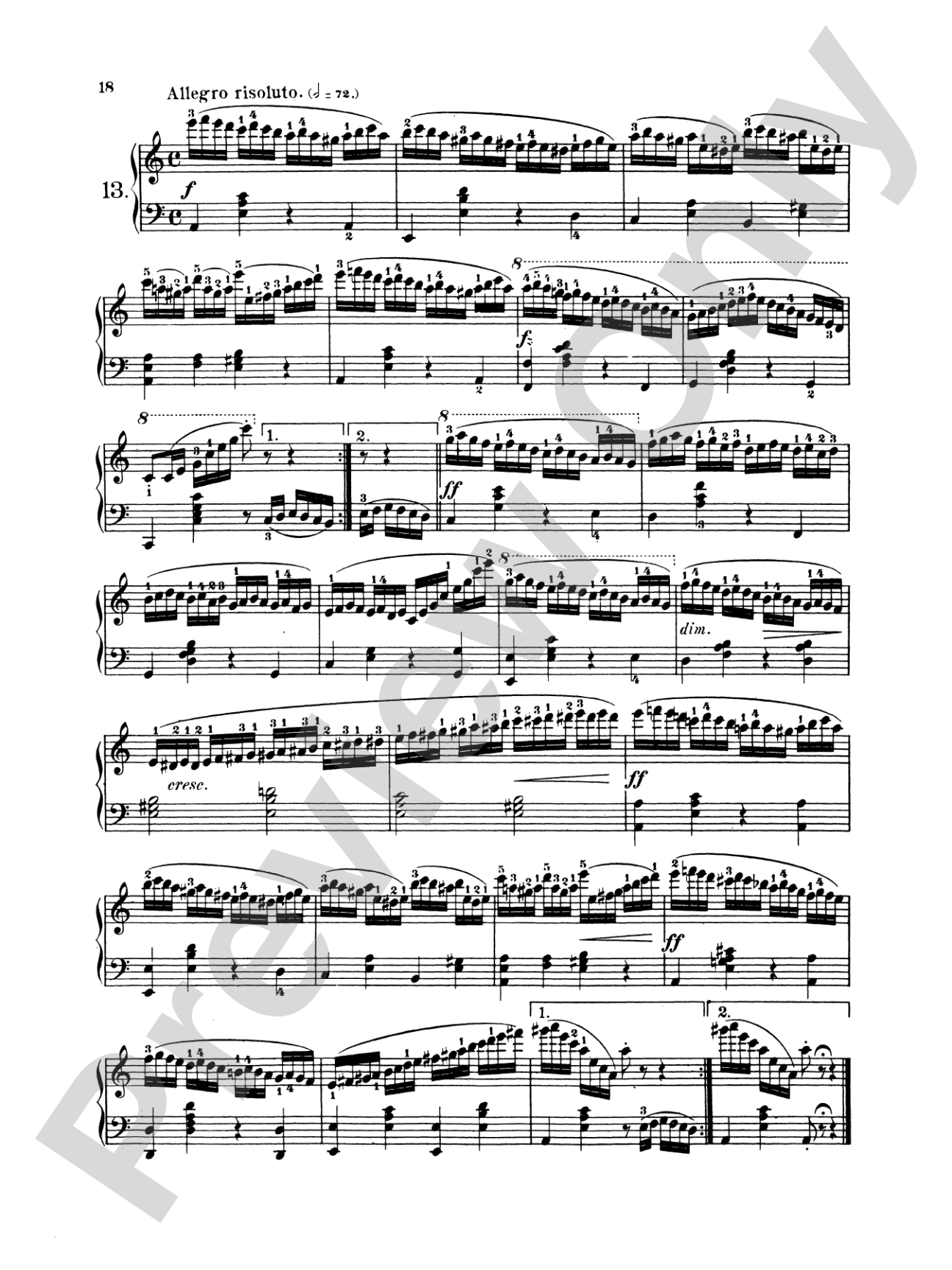 Berens: School of Velocity, Op. 61