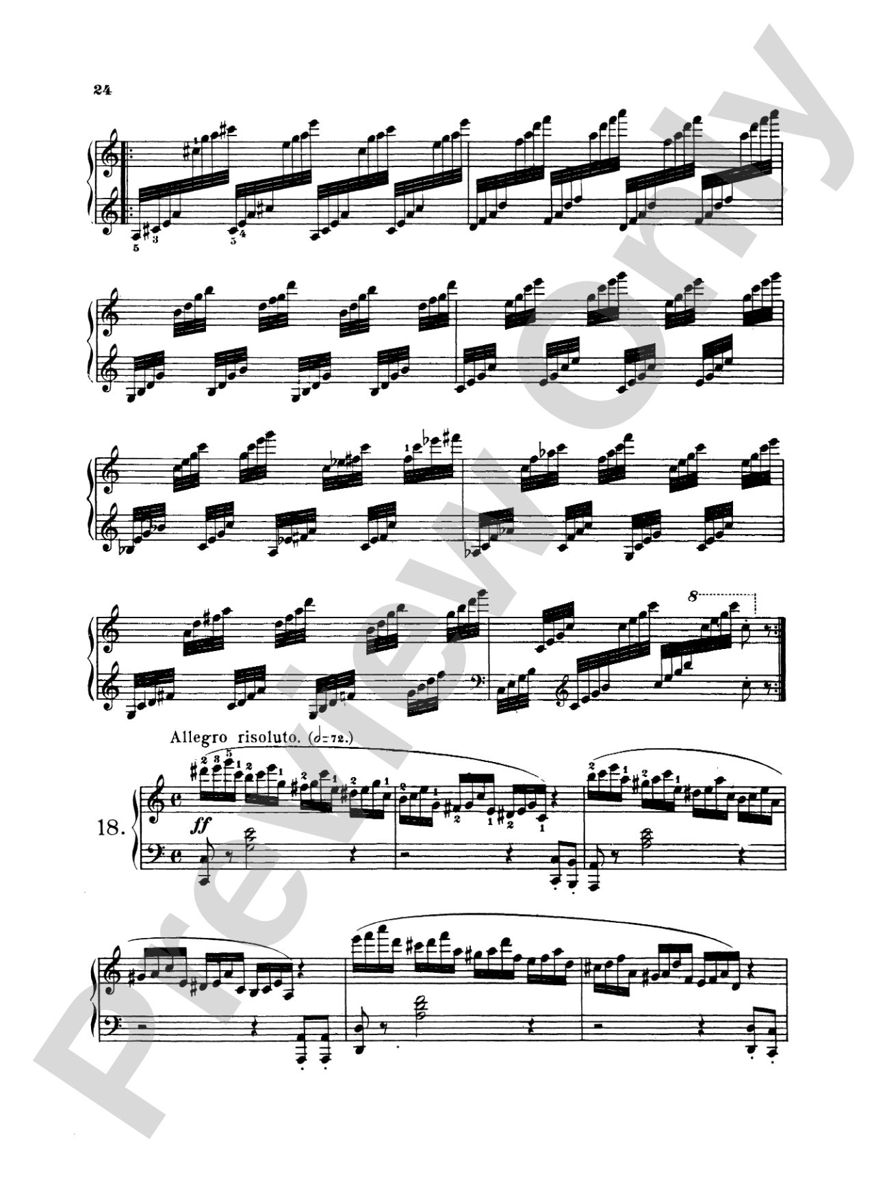 Berens: School of Velocity, Op. 61