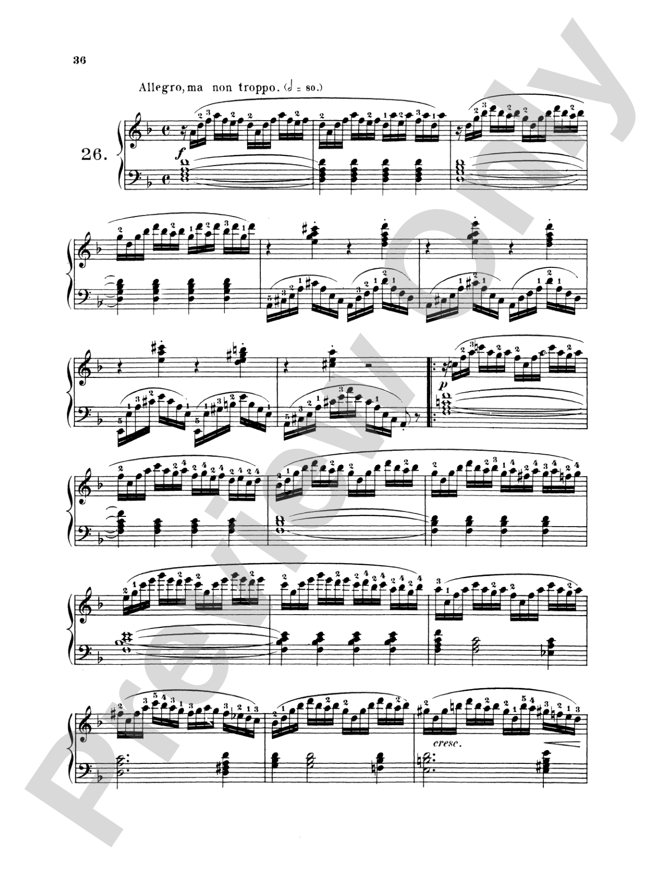 Berens: School of Velocity, Op. 61