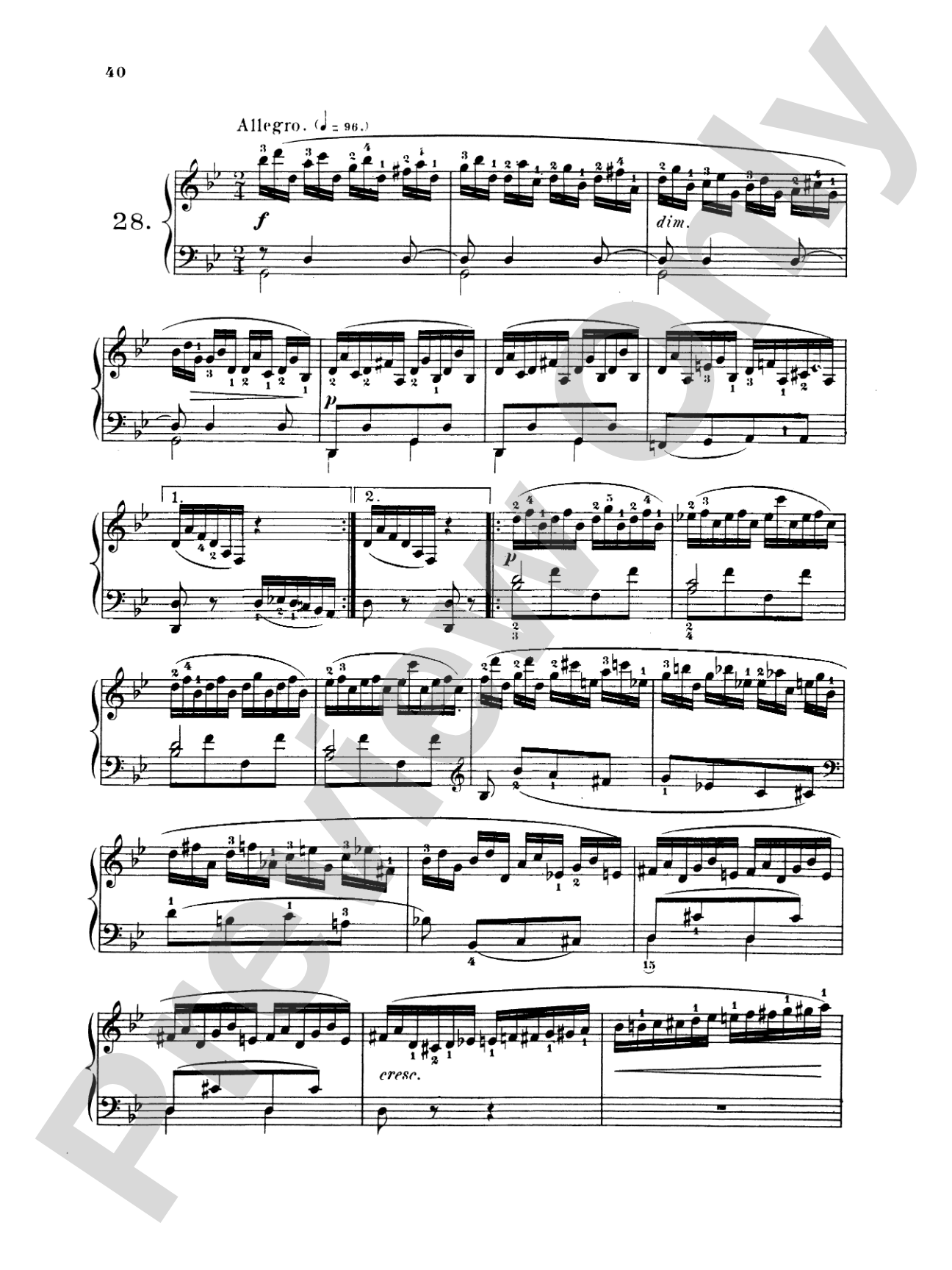Berens: School of Velocity, Op. 61