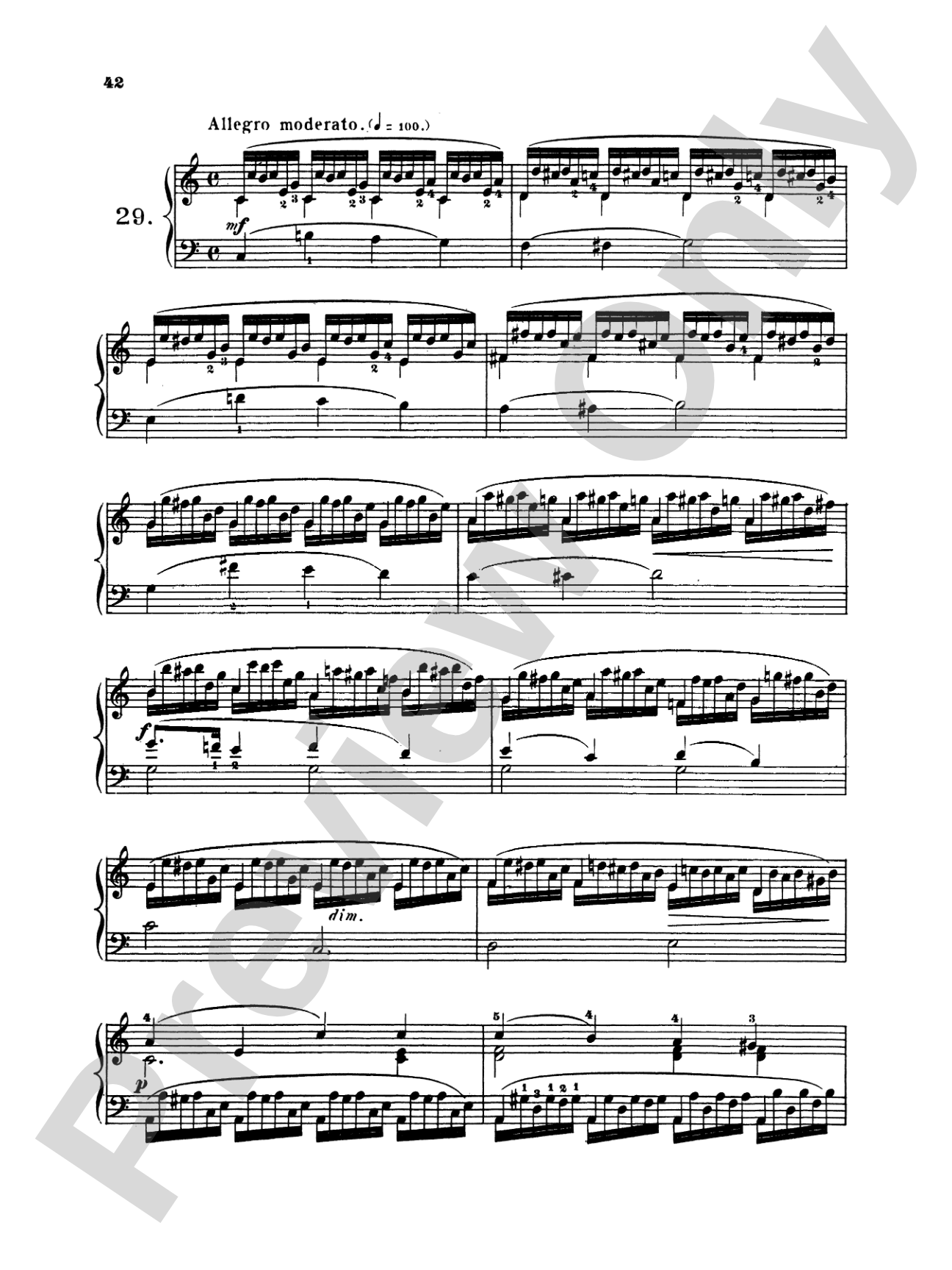Berens: School of Velocity, Op. 61