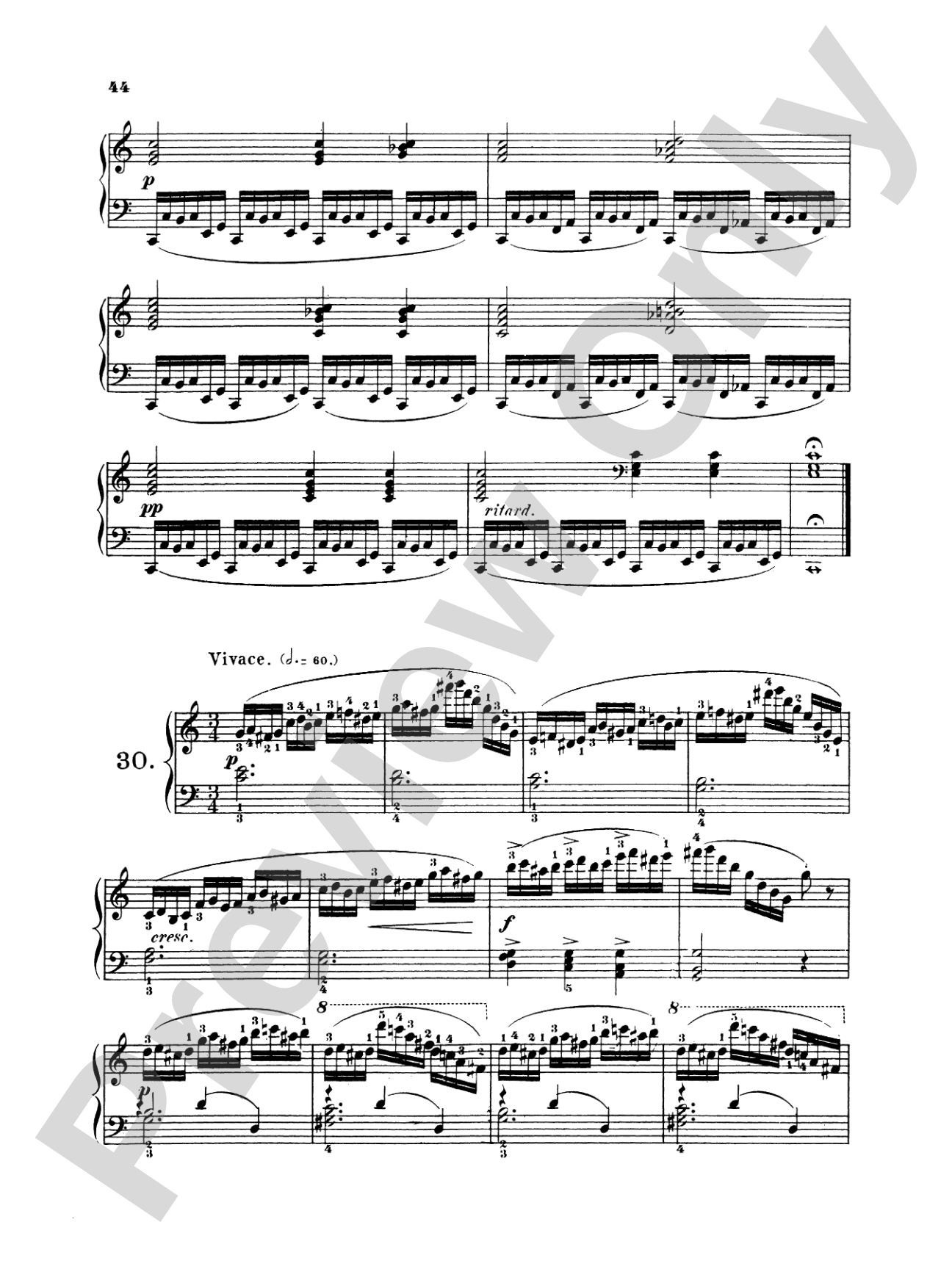 Berens: School of Velocity, Op. 61