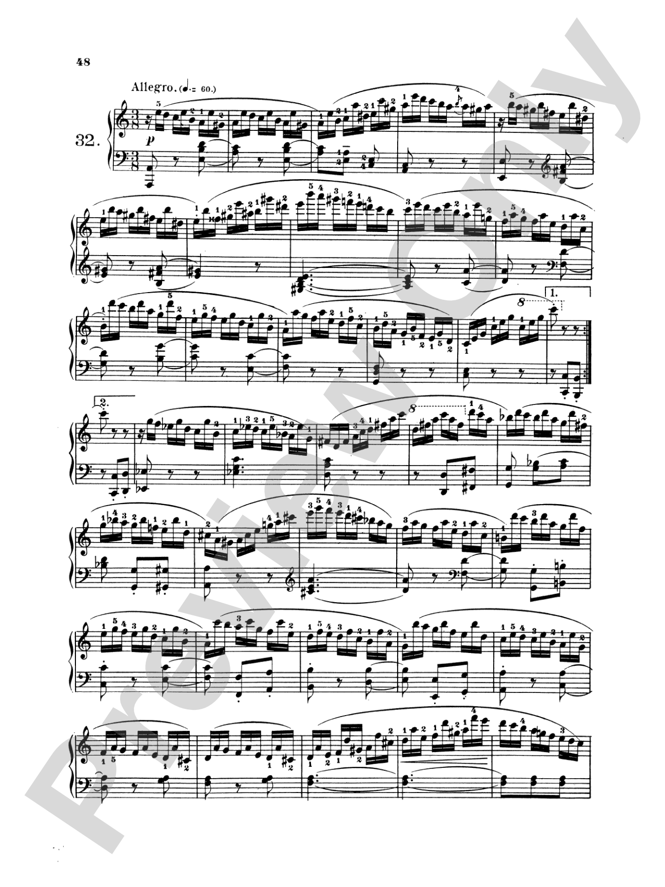 Berens: School of Velocity, Op. 61