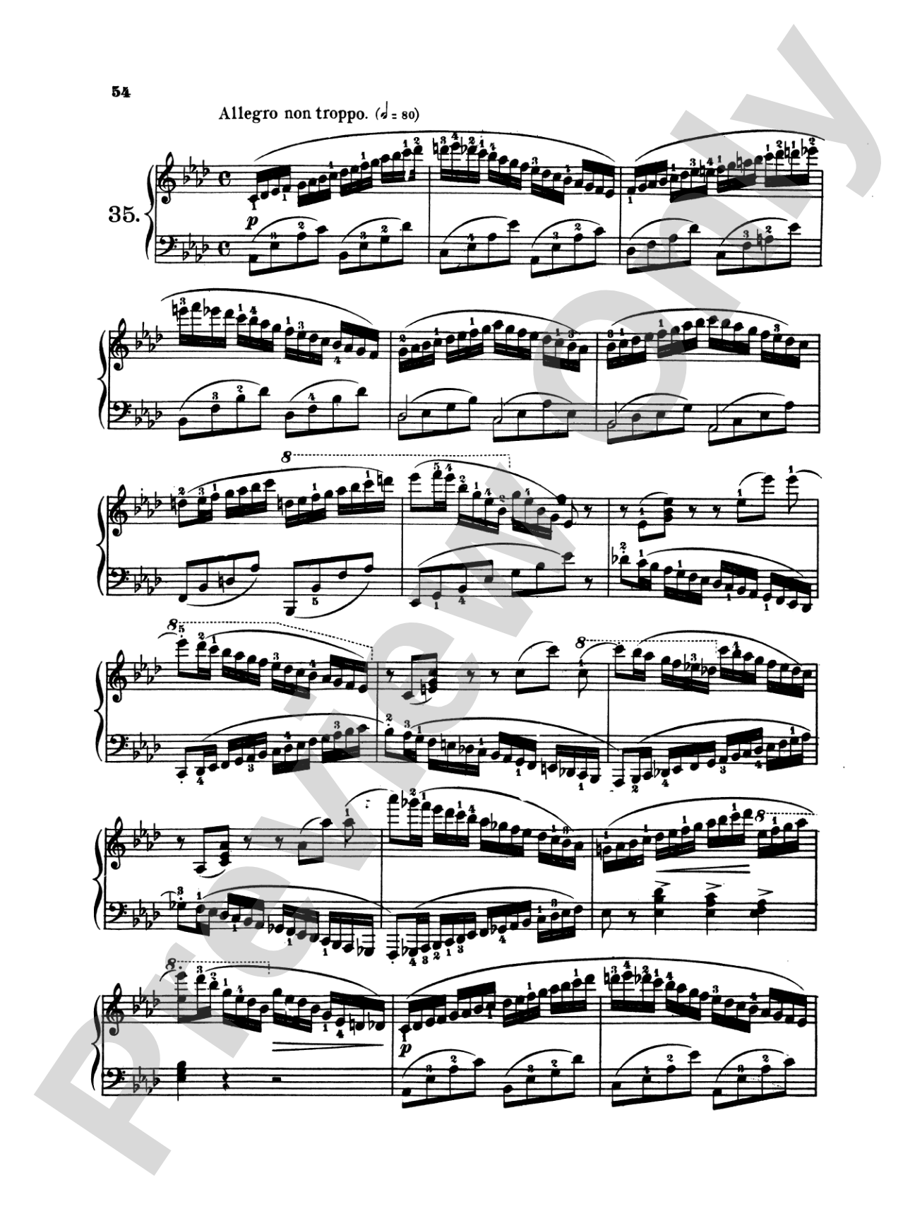 Berens: School of Velocity, Op. 61