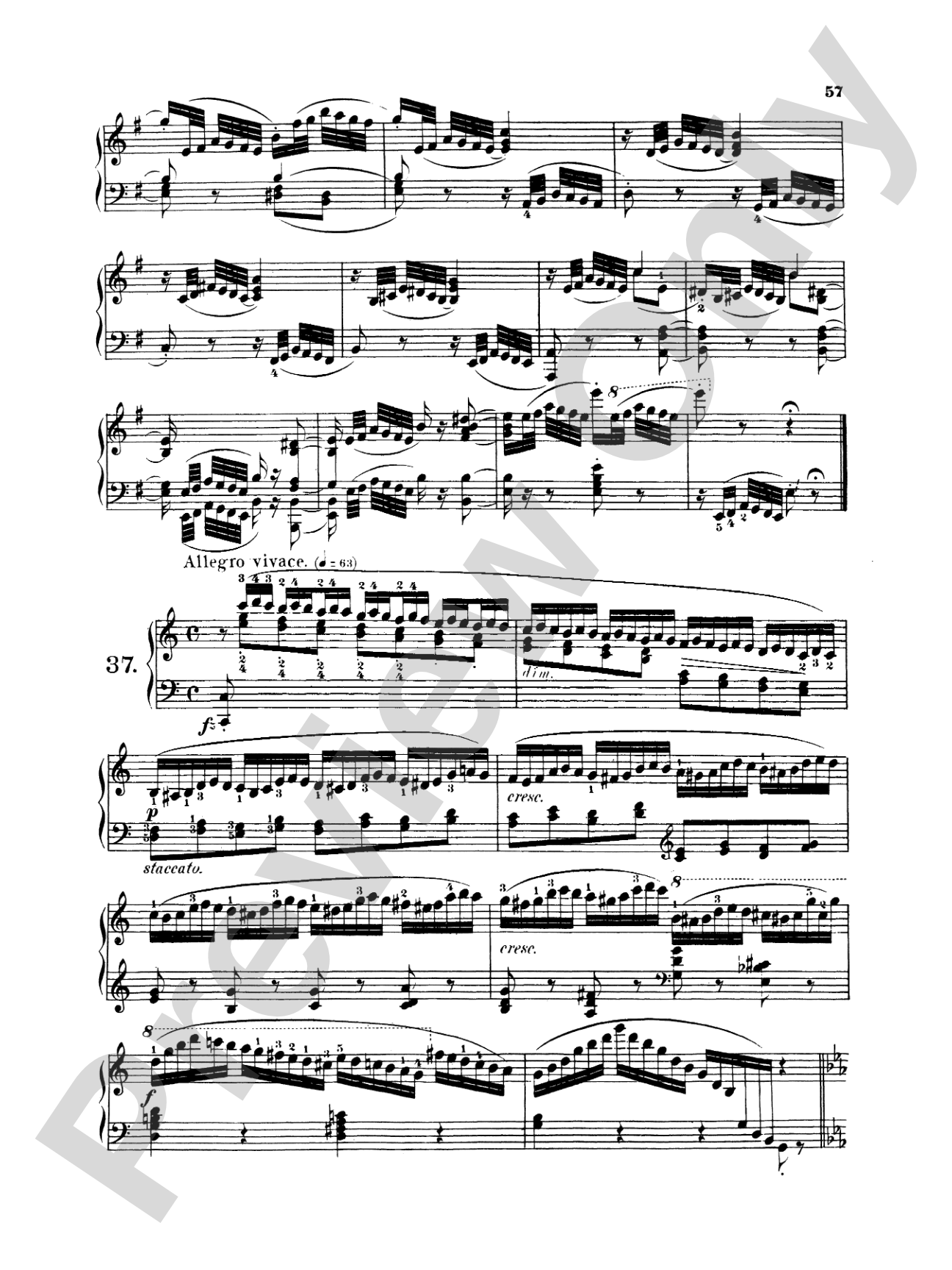 Berens: School of Velocity, Op. 61