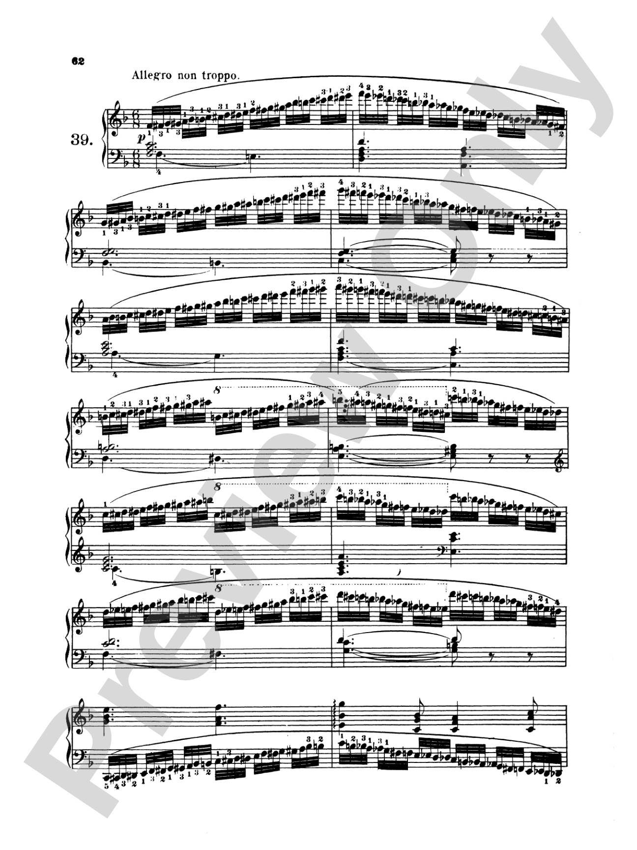 Berens: School of Velocity, Op. 61