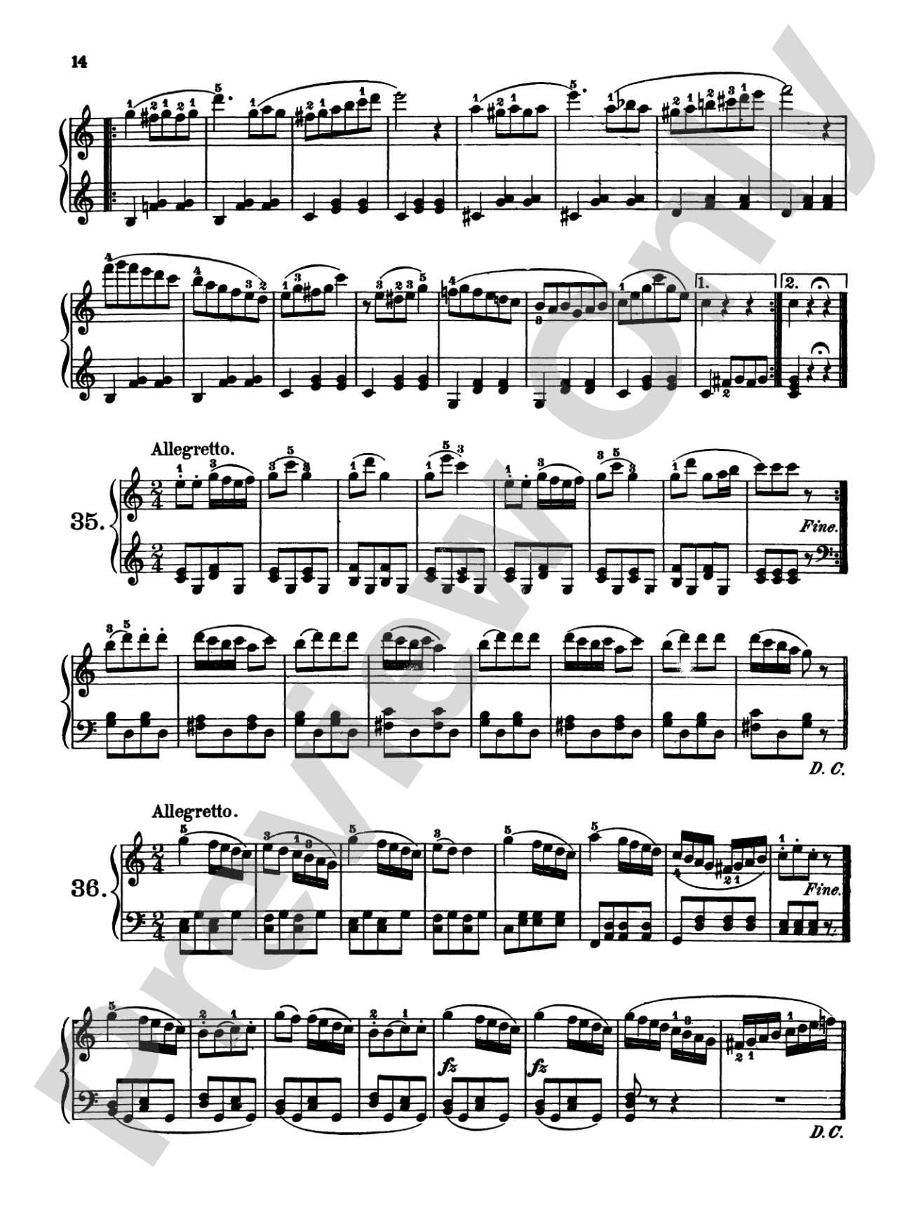 Berens: Fifty Piano Pieces for Beginners, Op. 70: Piano Book