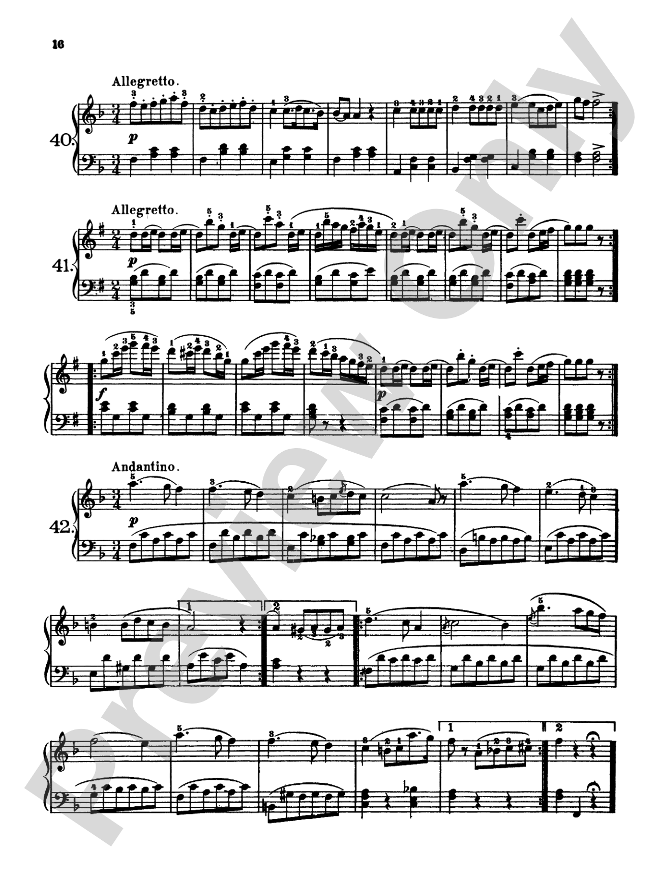 Berens: Fifty Piano Pieces for Beginners, Op. 70: Piano Book