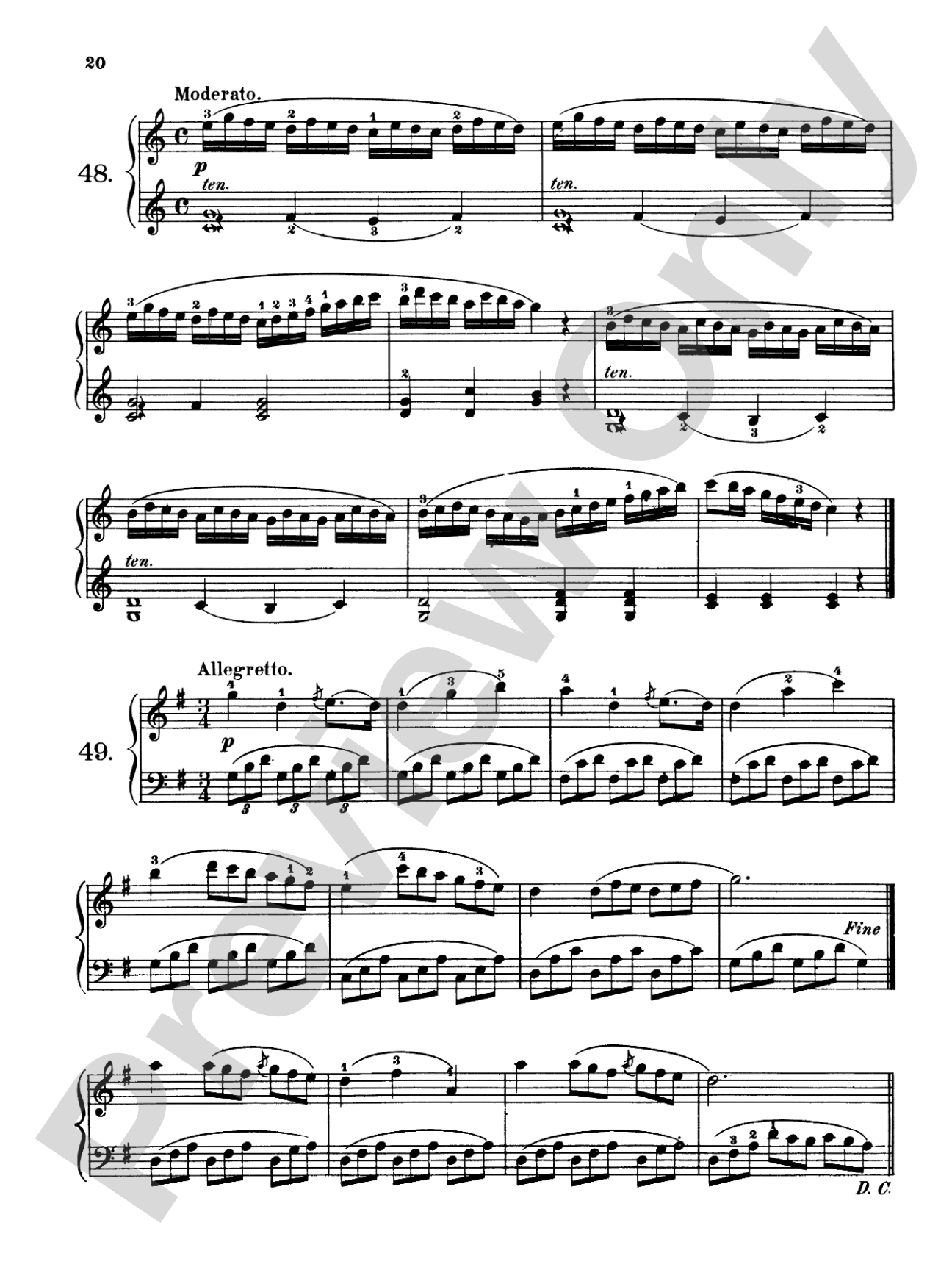 Berens: Fifty Piano Pieces for Beginners, Op. 70: Piano Book