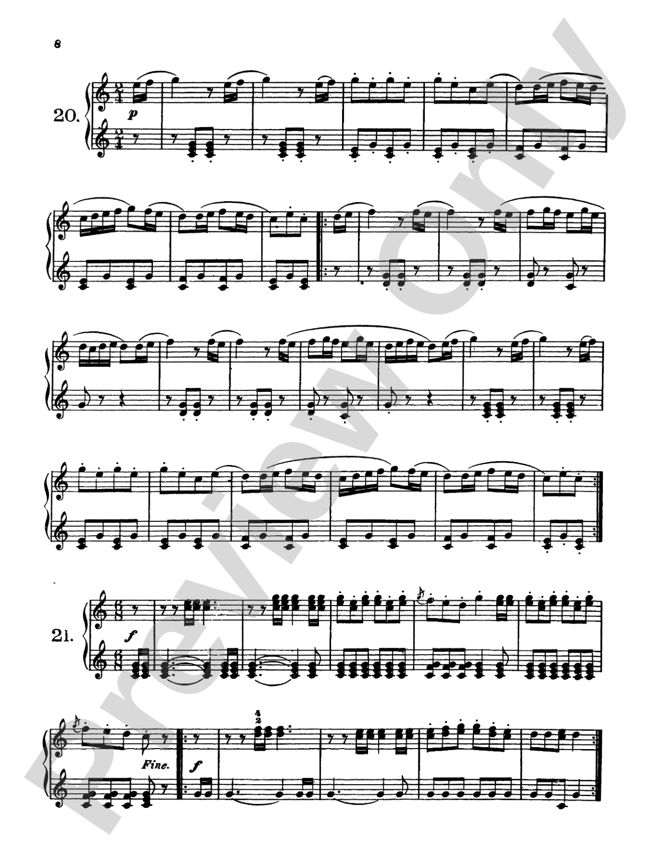Berens: Fifty Piano Pieces for Beginners, Op. 70: Piano Book