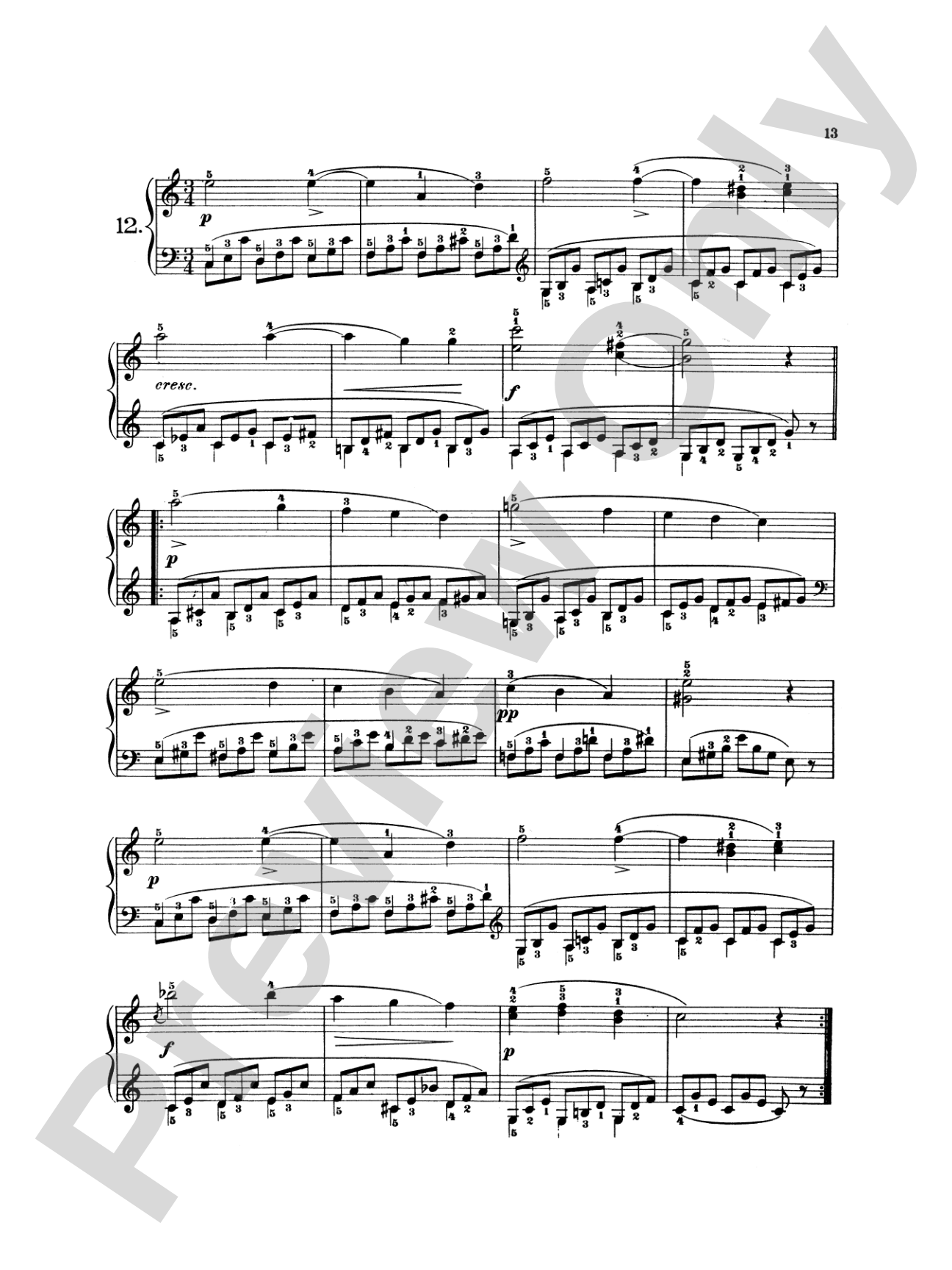 Berens: 20 Children's Studies, Op. 79
