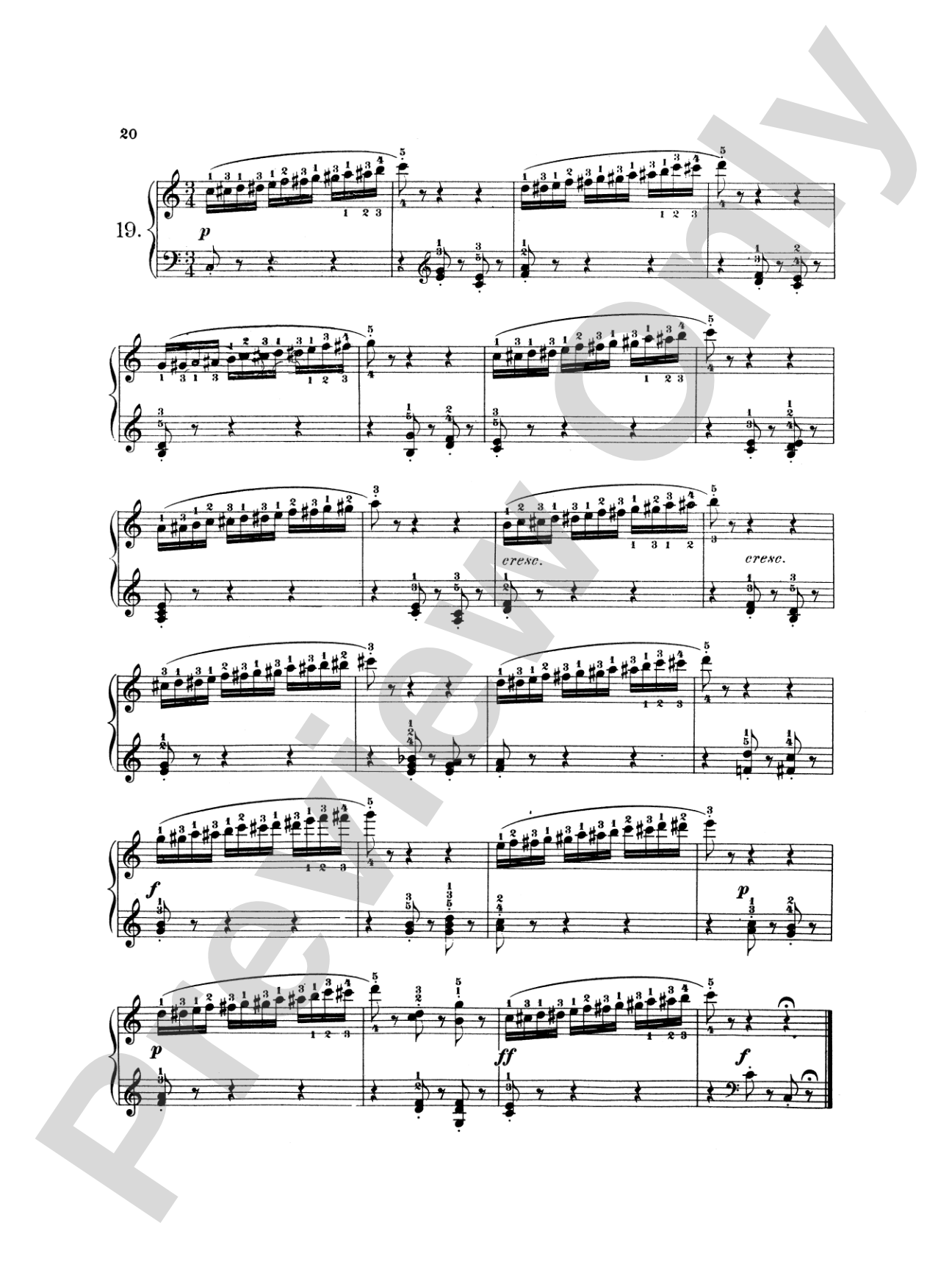 Berens: 20 Children's Studies, Op. 79