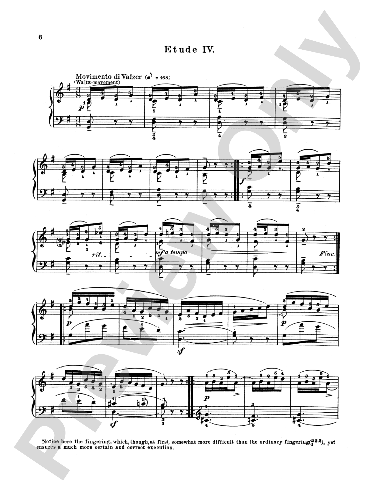 Bertini: Twenty-five Easy Studies, Op. 100