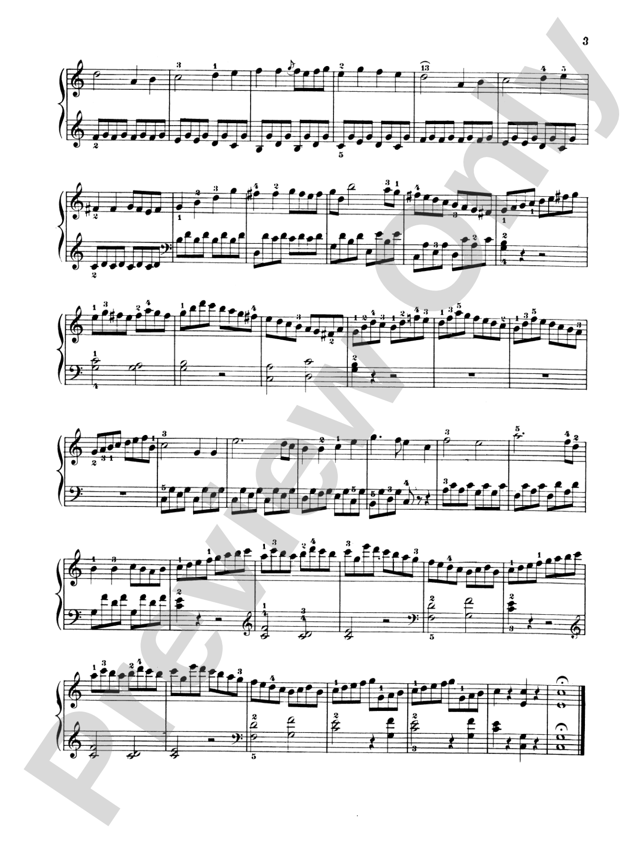 Bertini: Twelve Little Pieces and Preludes: Piano Book