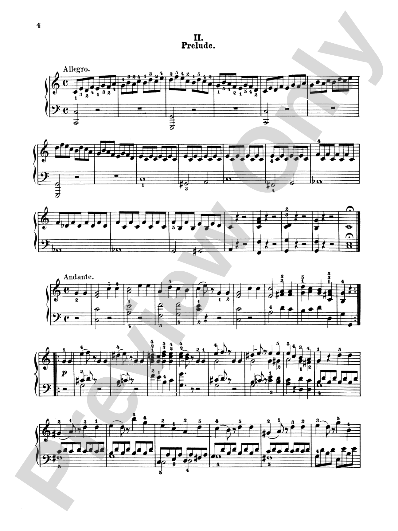 Bertini: Twelve Little Pieces and Preludes