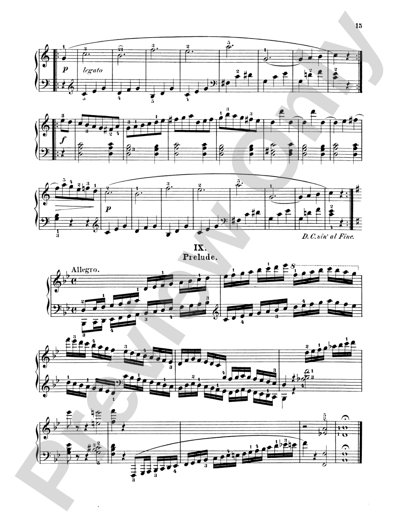 Bertini: Twelve Little Pieces and Preludes