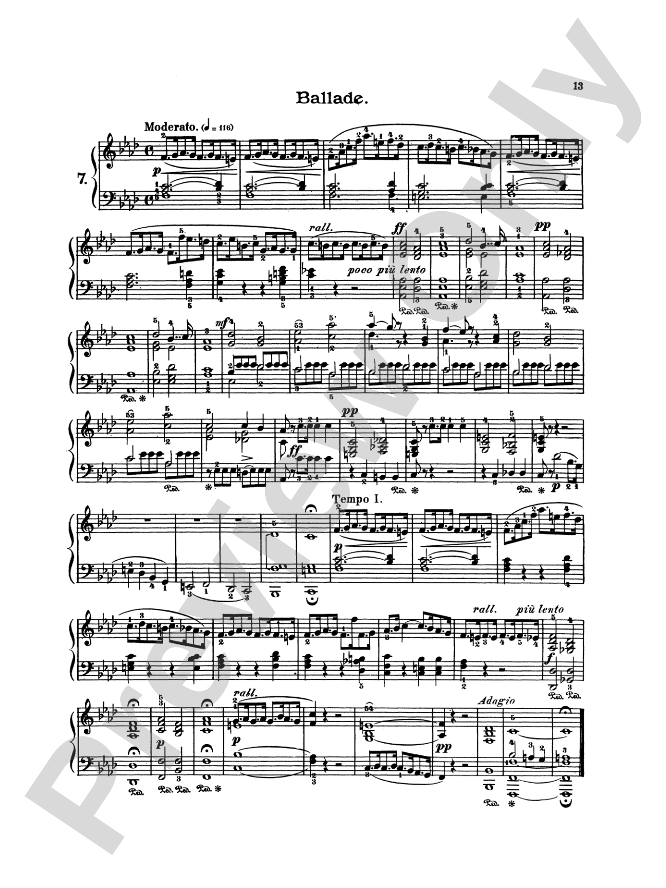 Bertini: Twenty-four Melodious Pieces
