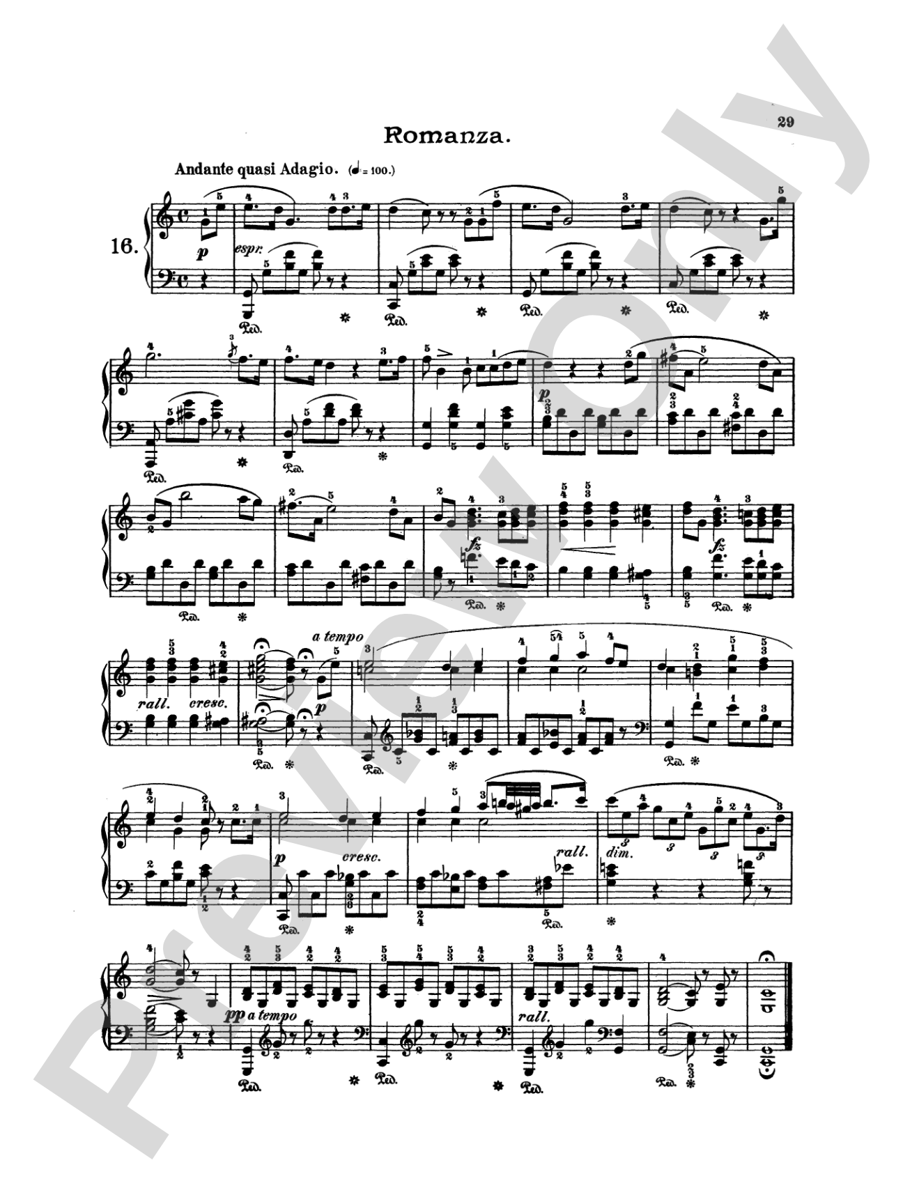 Bertini: Twenty-four Melodious Pieces