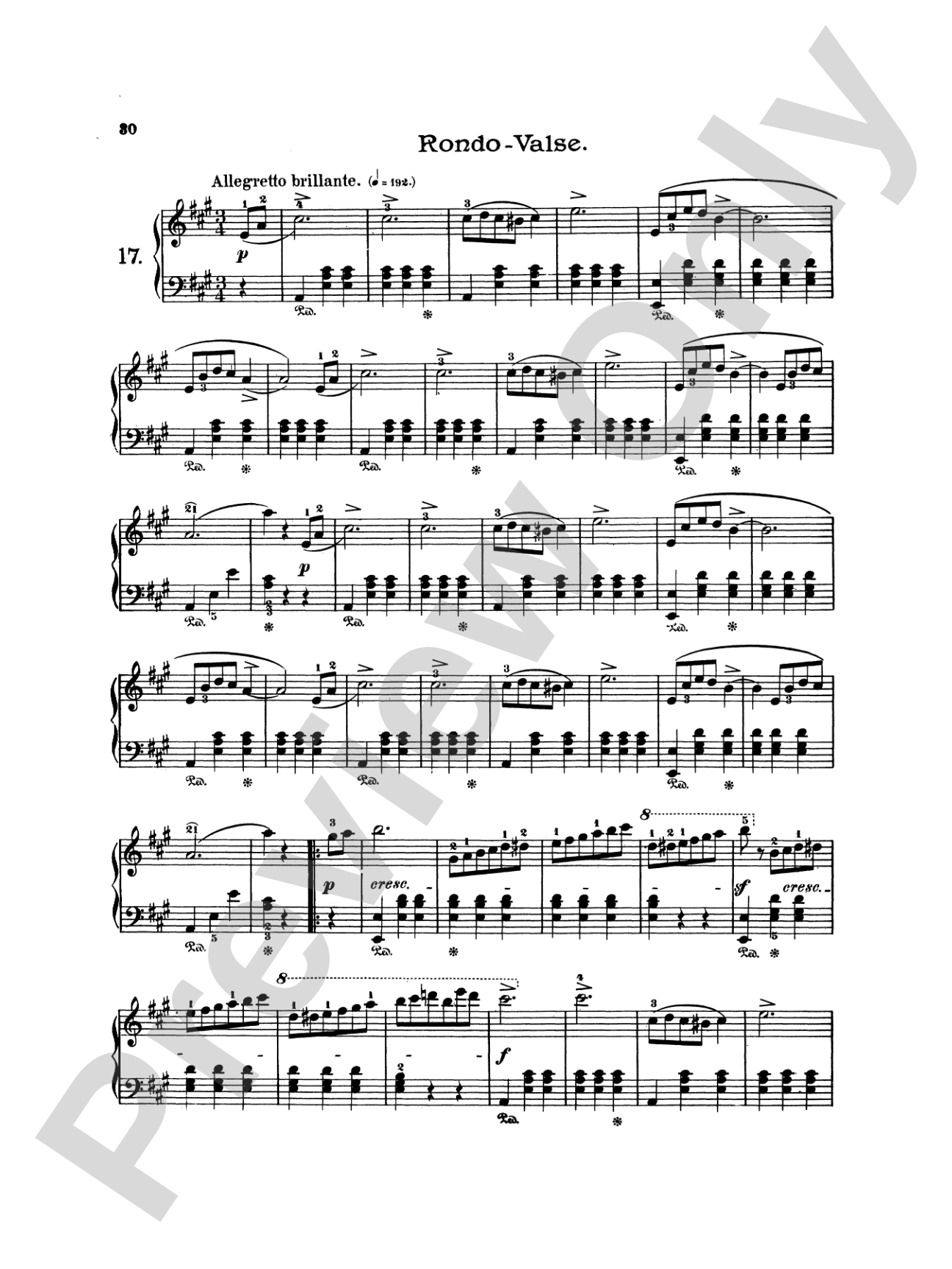 Bertini: Twenty-four Melodious Pieces