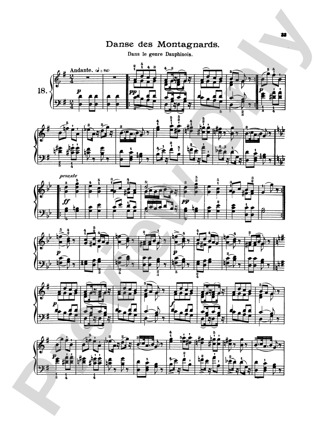Bertini: Twenty-four Melodious Pieces