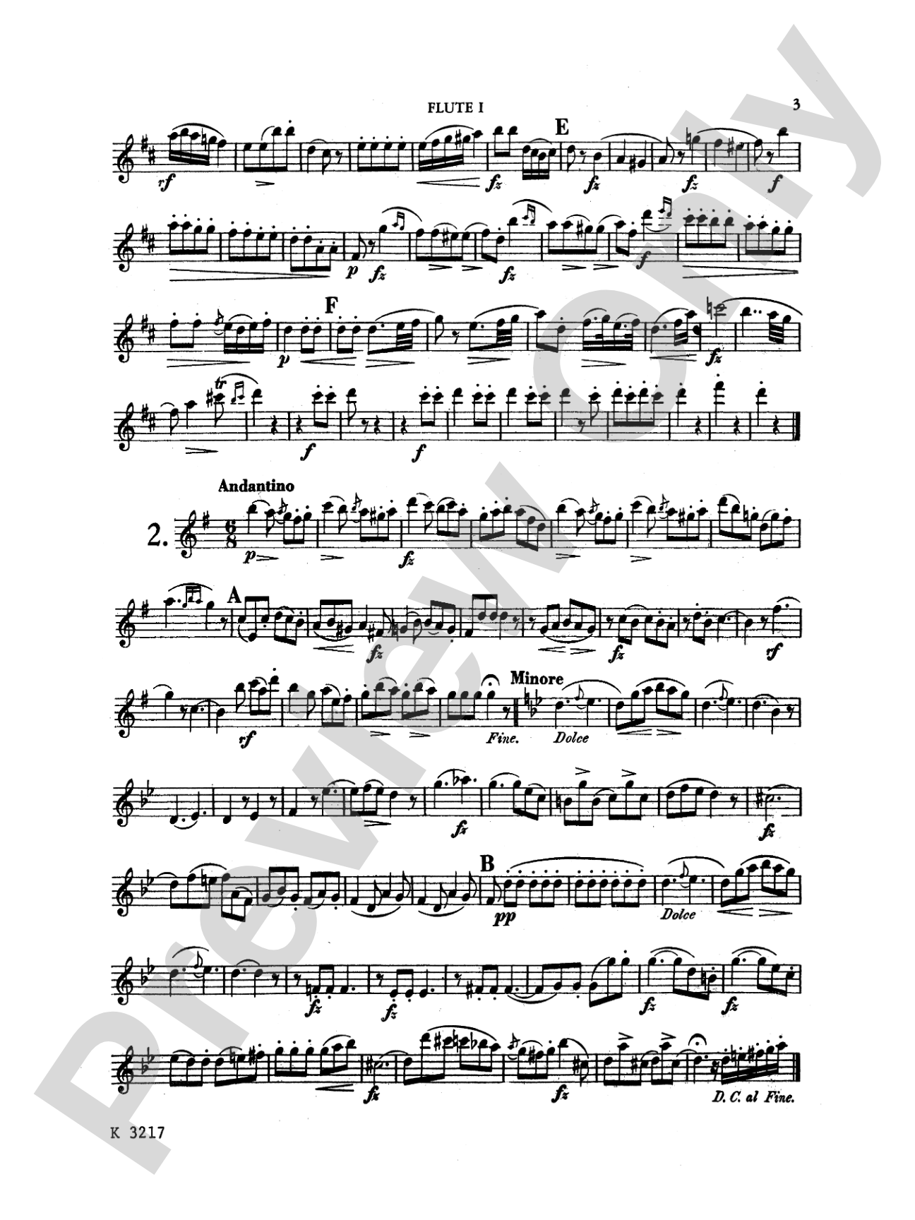 Berbiguier: Six Duets, Op. 59: Flute Book