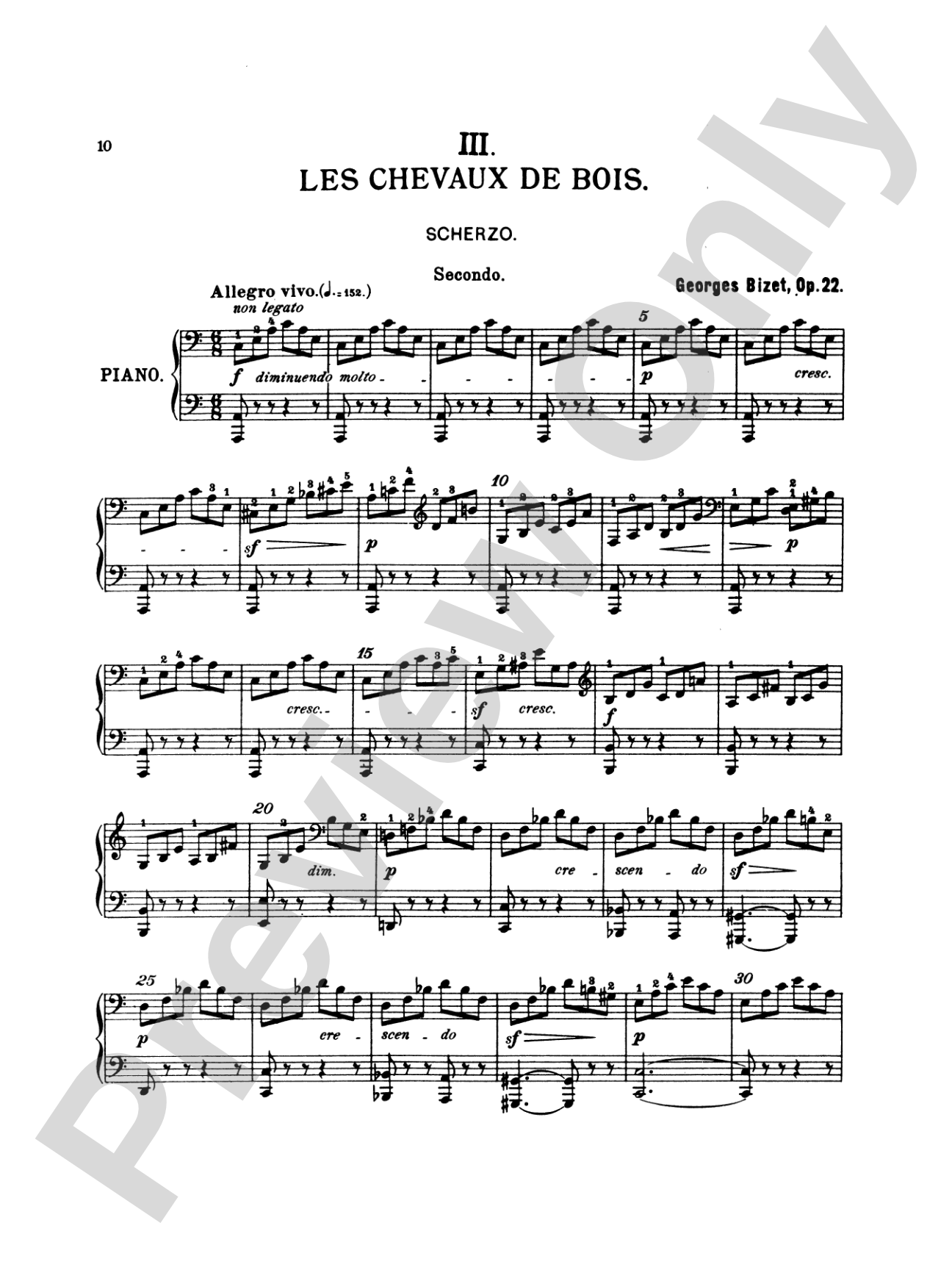Bizet: Jeux D'Enfants, Op. 22