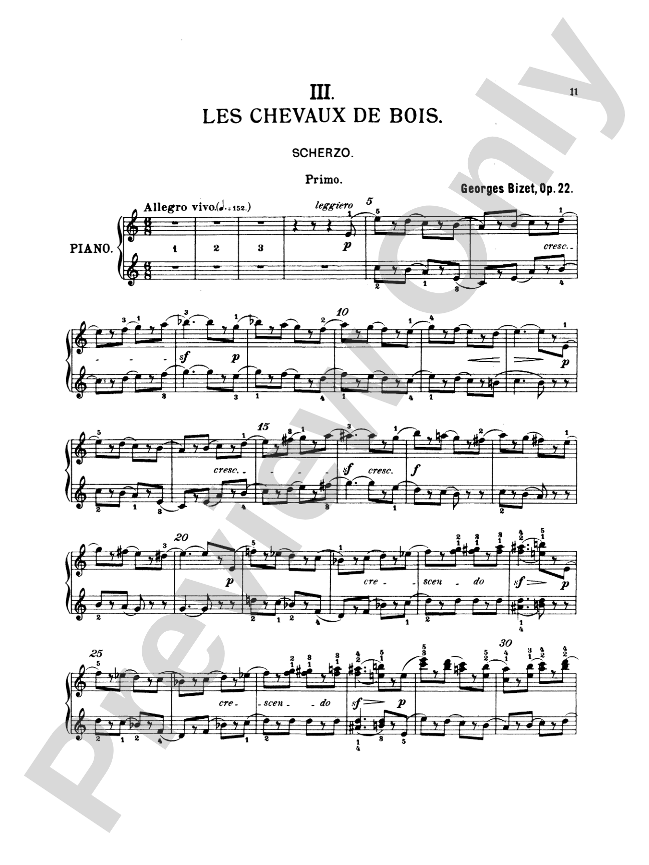 Bizet: Jeux D'Enfants, Op. 22