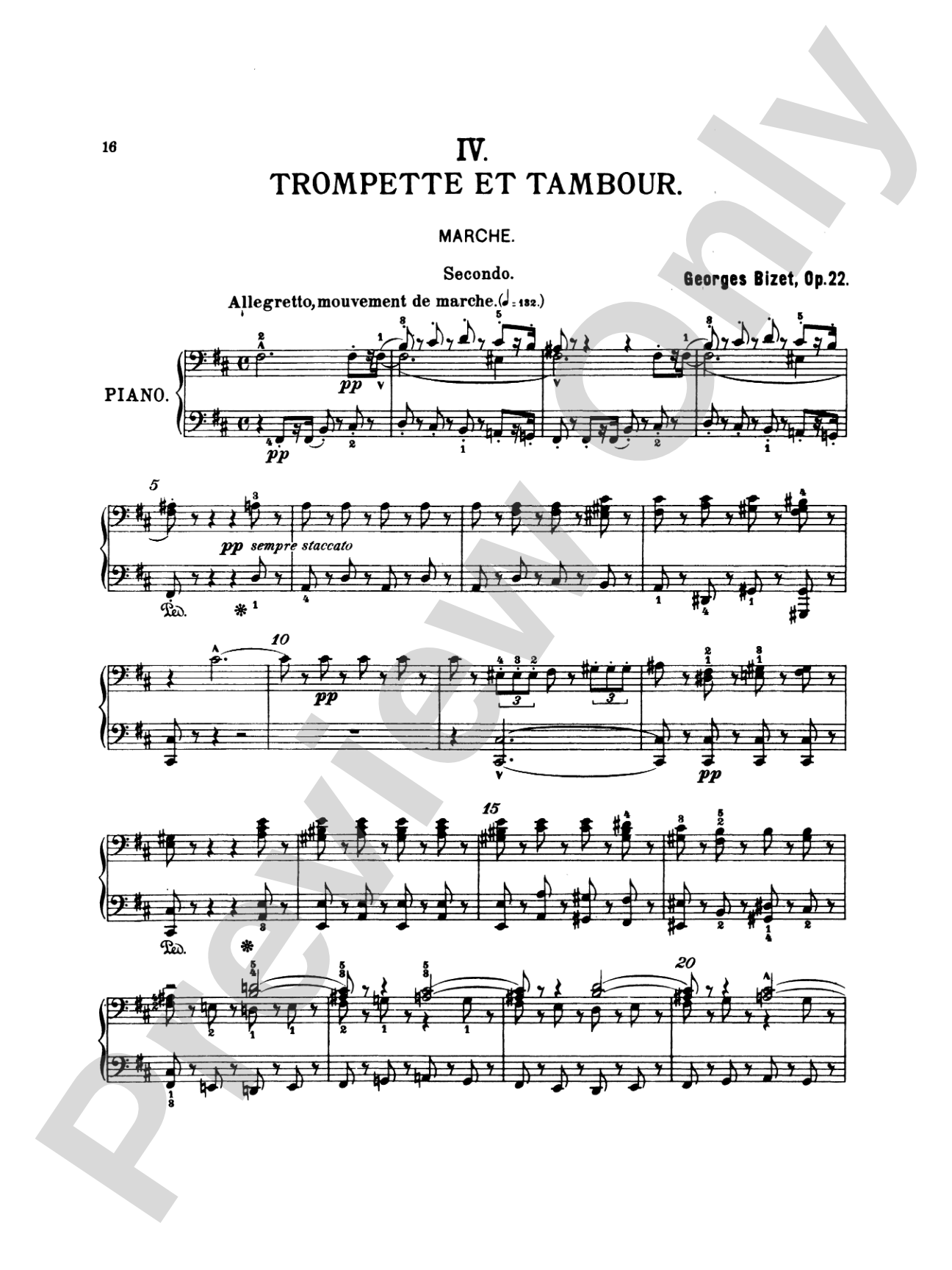 Bizet: Jeux D'Enfants, Op. 22