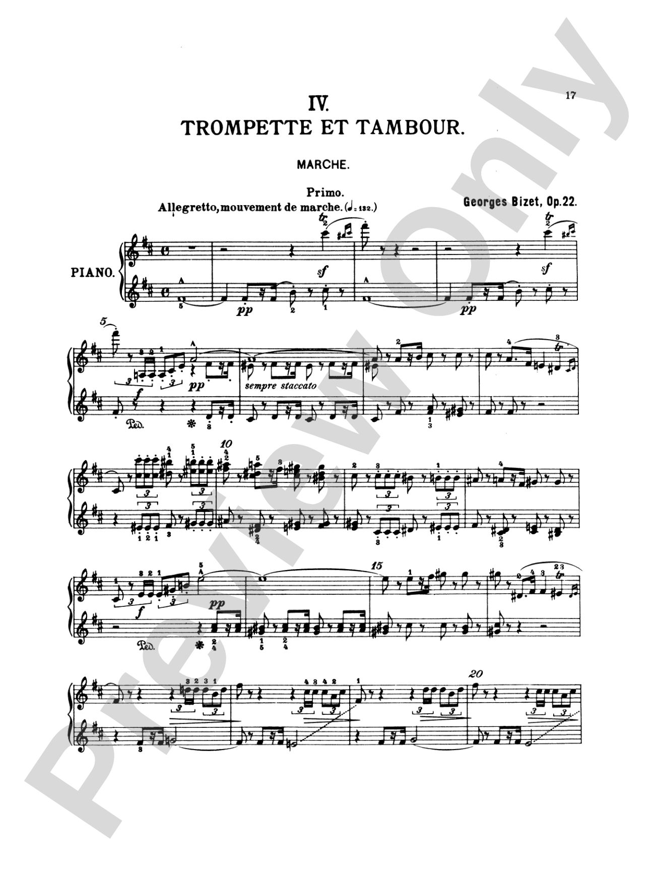 Bizet: Jeux D'Enfants, Op. 22