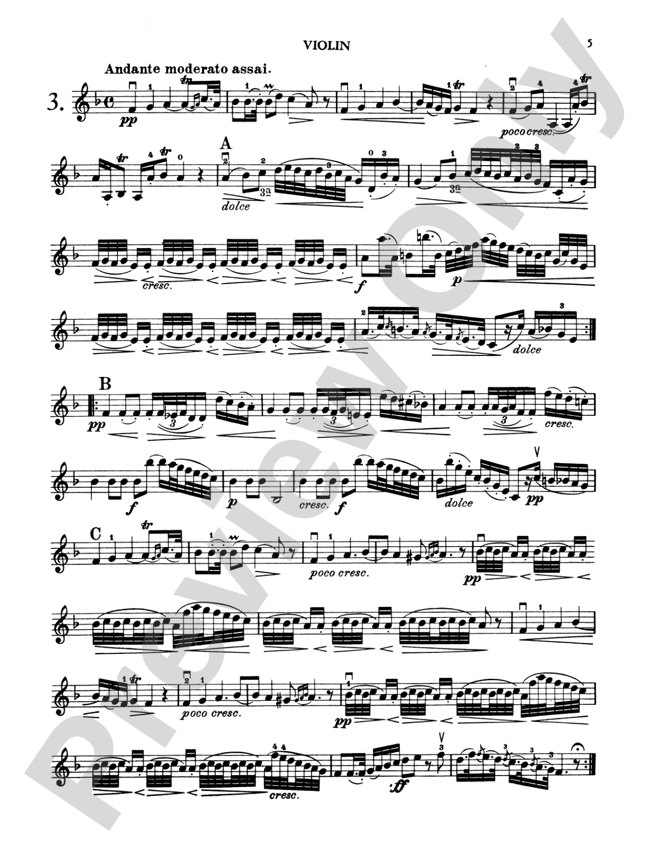 Boccherini: Three Trios, Op. 38