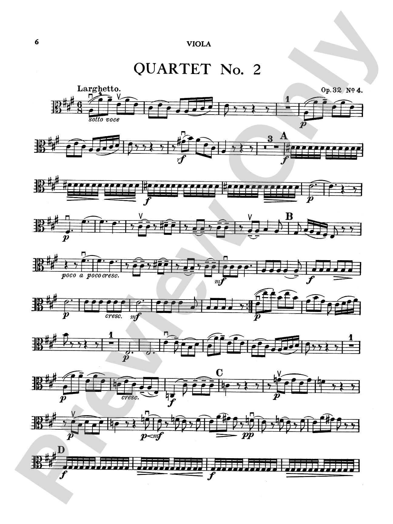 Boccherini: Nine Selected String Quartets