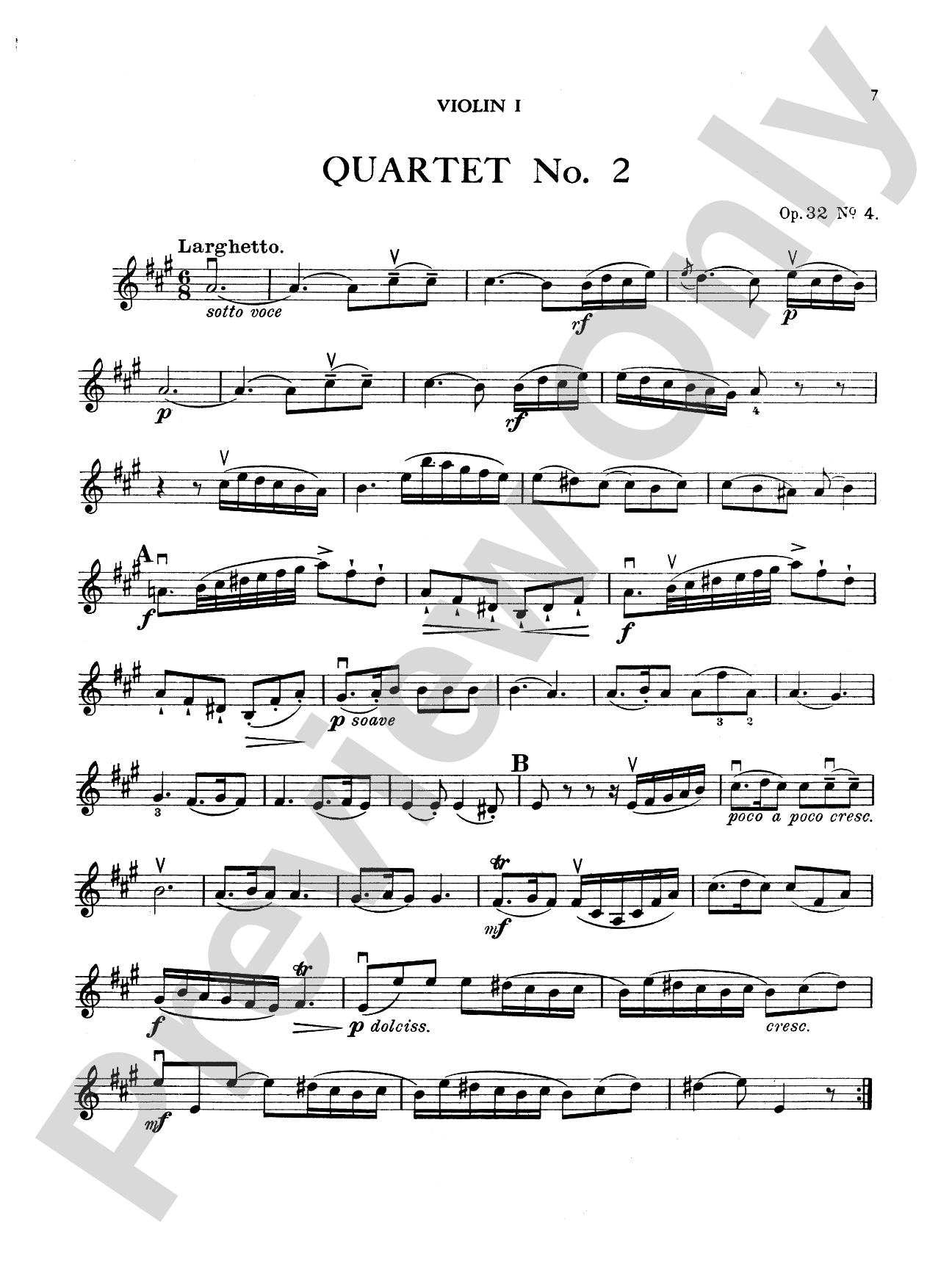Boccherini: Nine Selected String Quartets