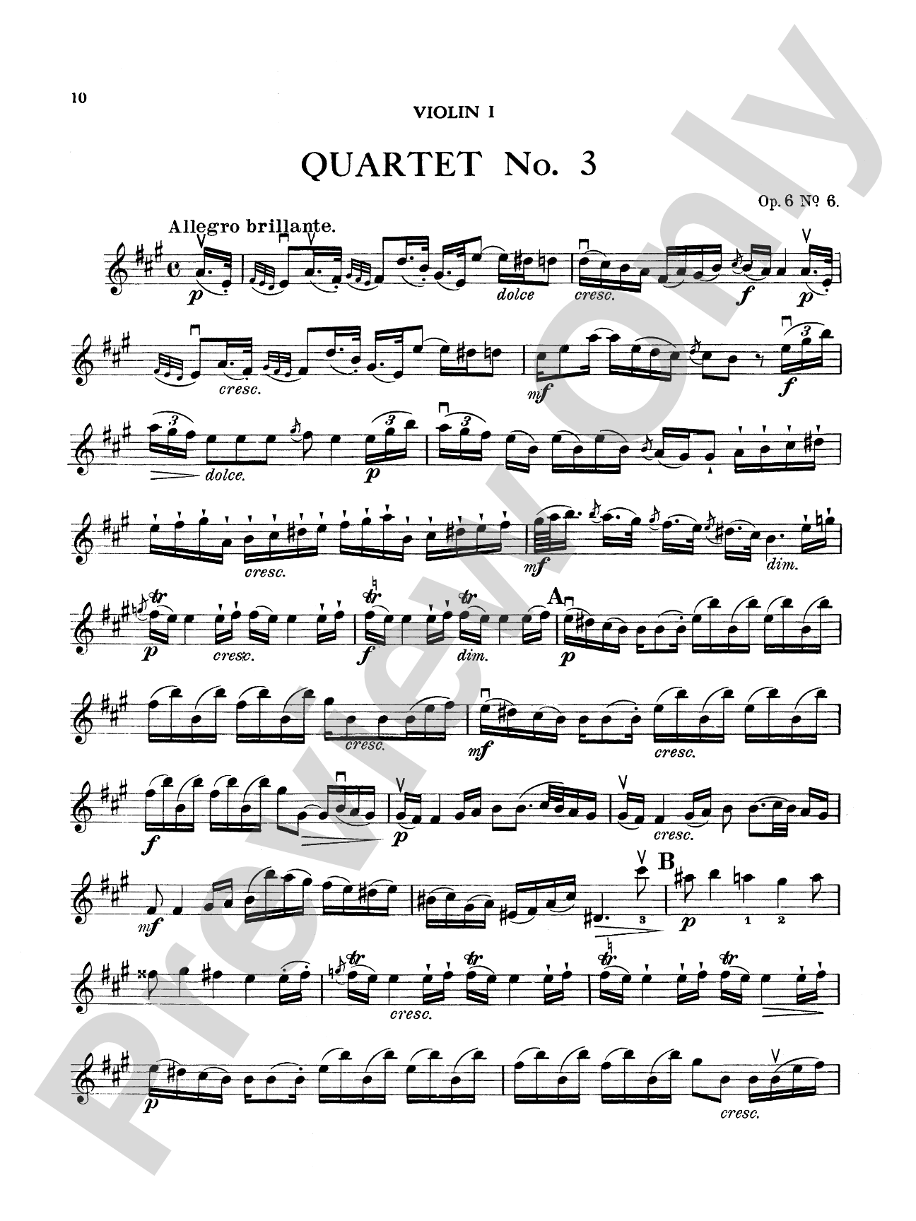 Boccherini: Nine Selected String Quartets