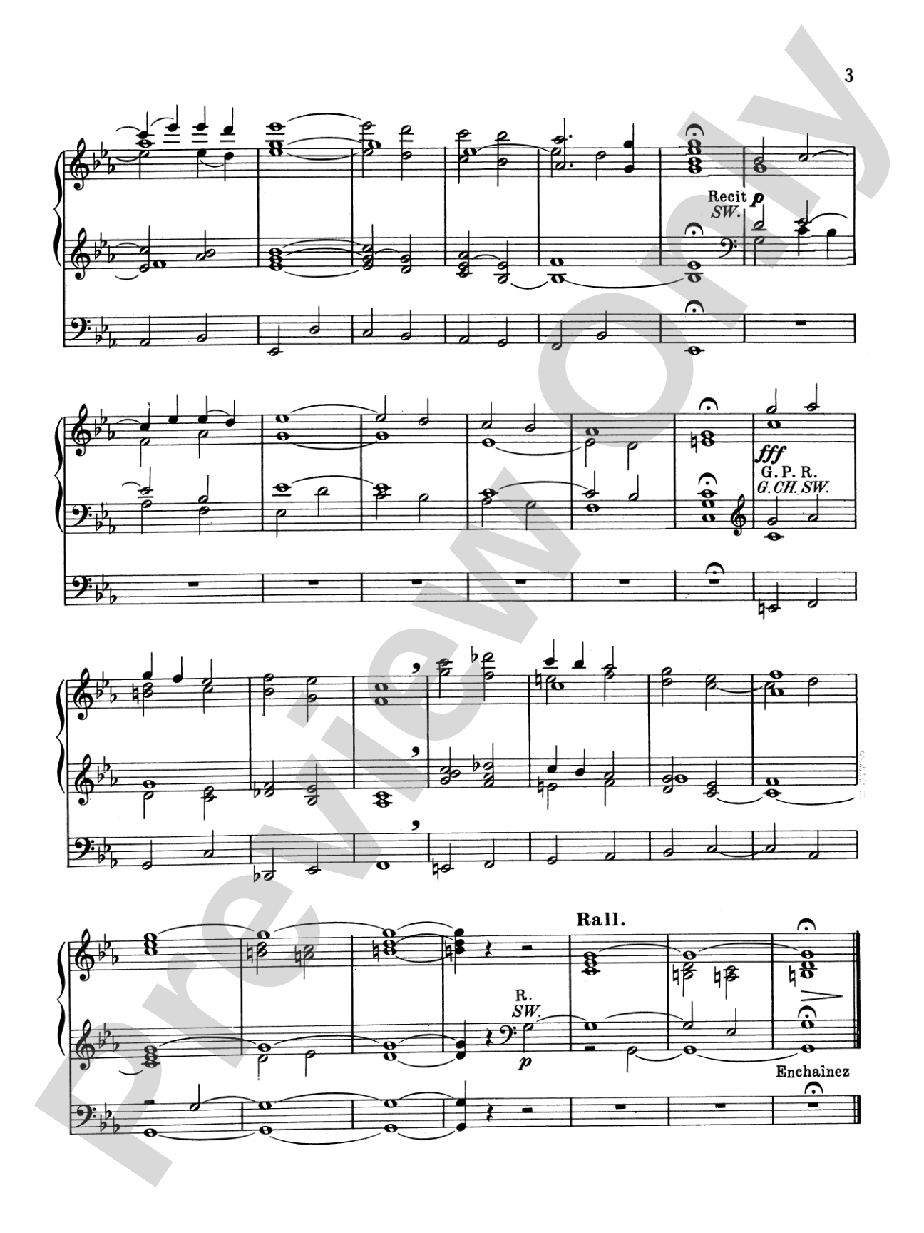 Boëllmann: Suite Gothique, Op. 25: Organ Sheet