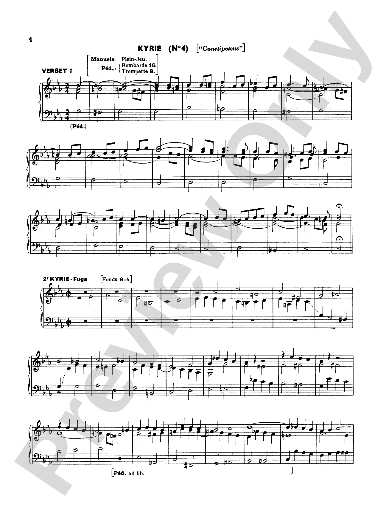 Boëly: Liturgical Service, Volume I: Organ Book