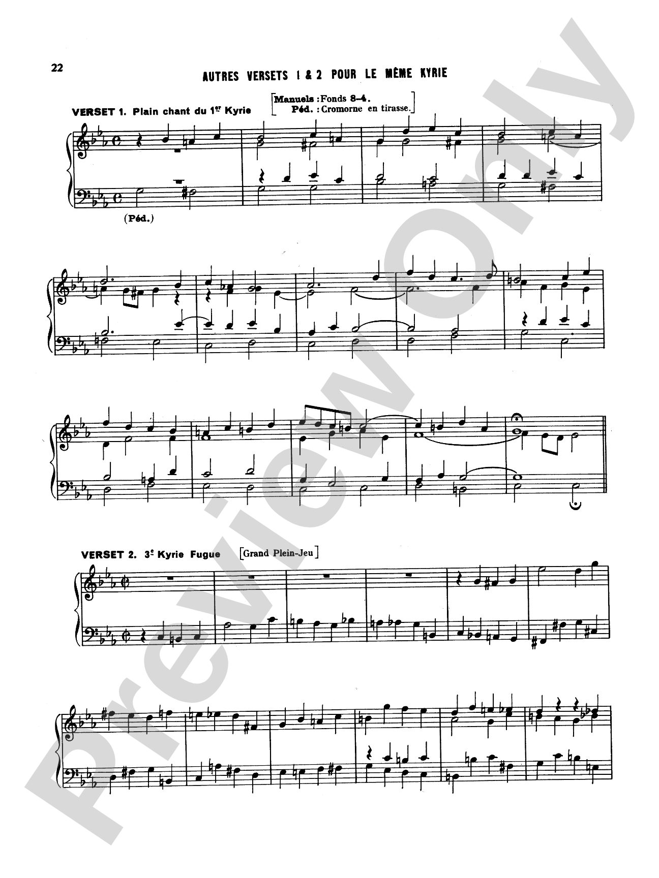 Boëly: Liturgical Service, Volume I