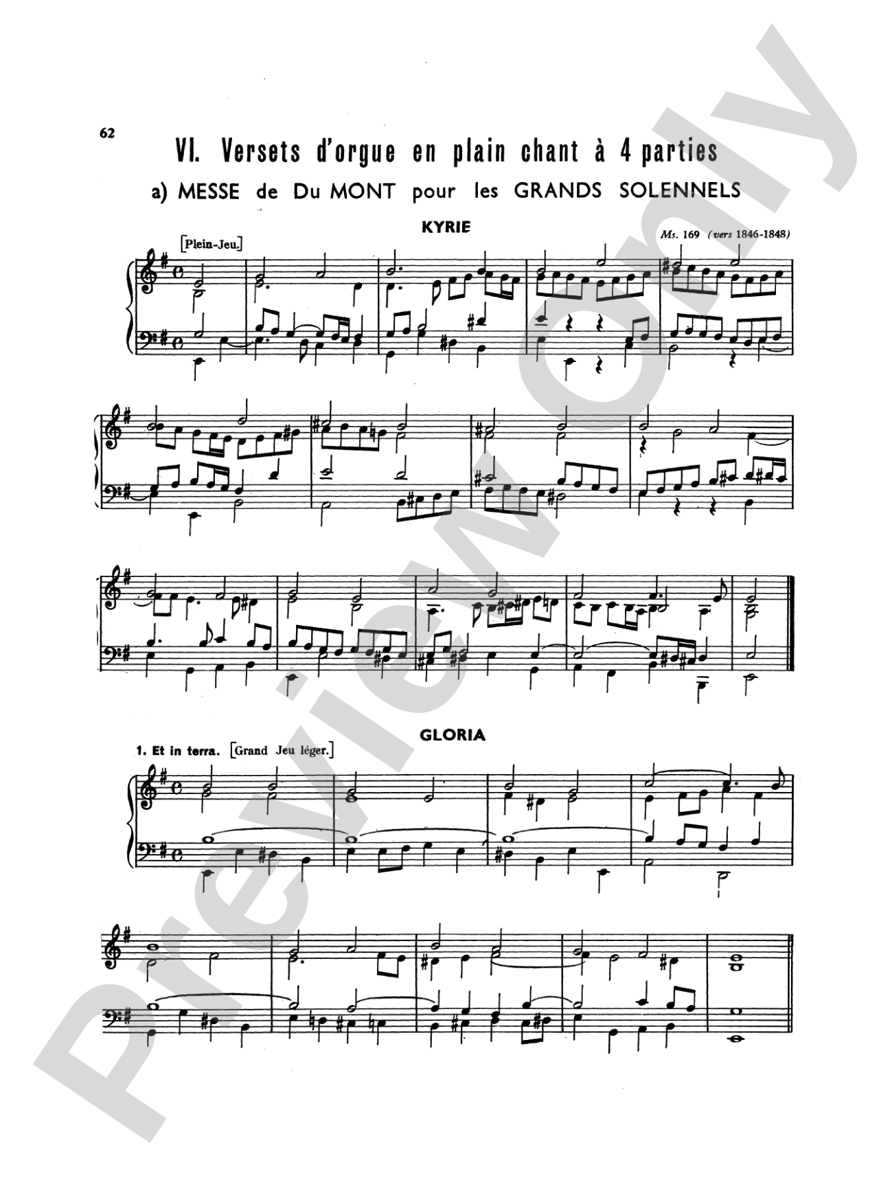 Boëly: Liturgical Service, Volume II