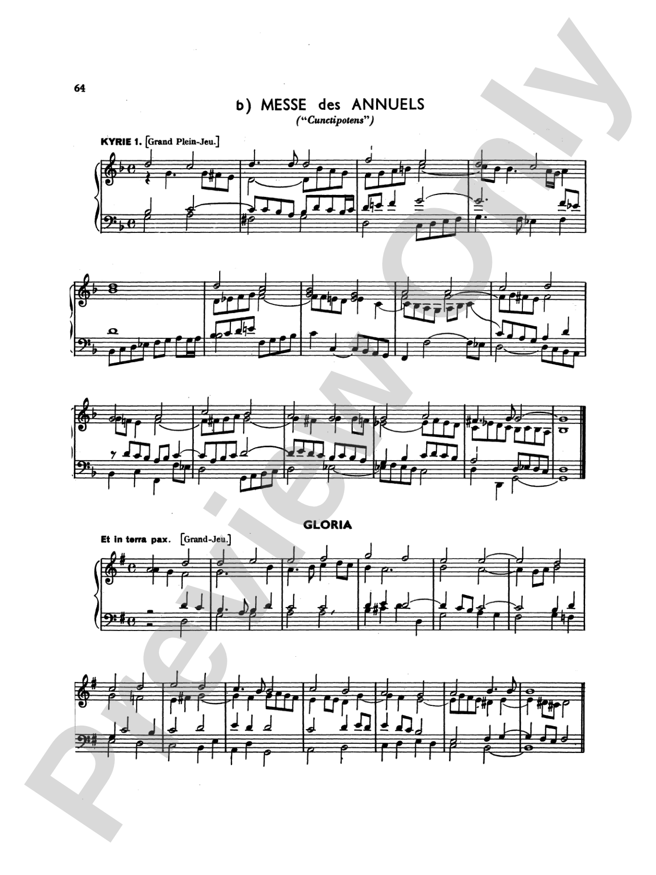 Boëly: Liturgical Service, Volume II