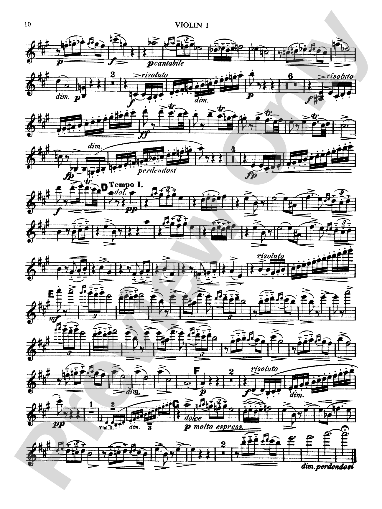 Borodin: String Quartet No. 2 in D Major: String Quartet Book
