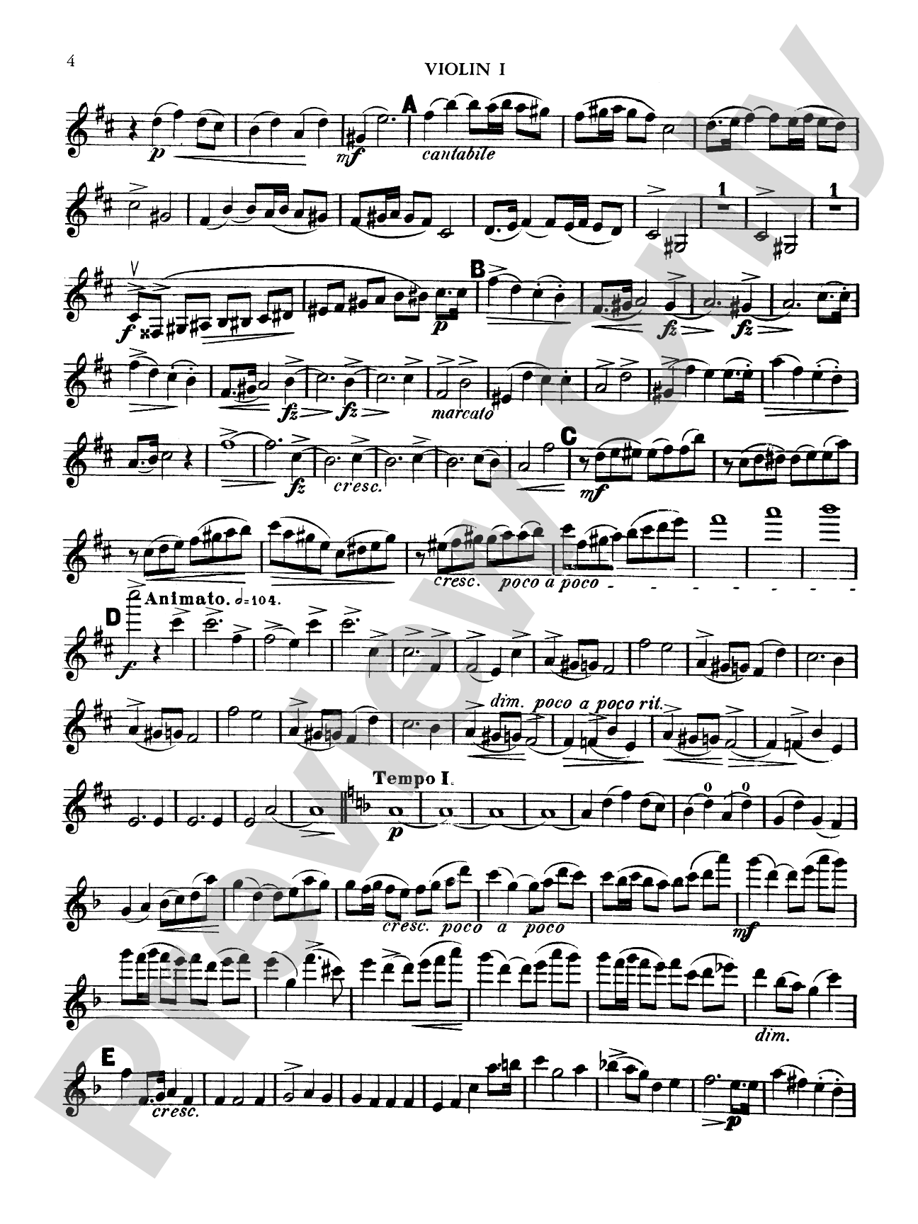 Borodin: String Quartet No. 2 in D Major