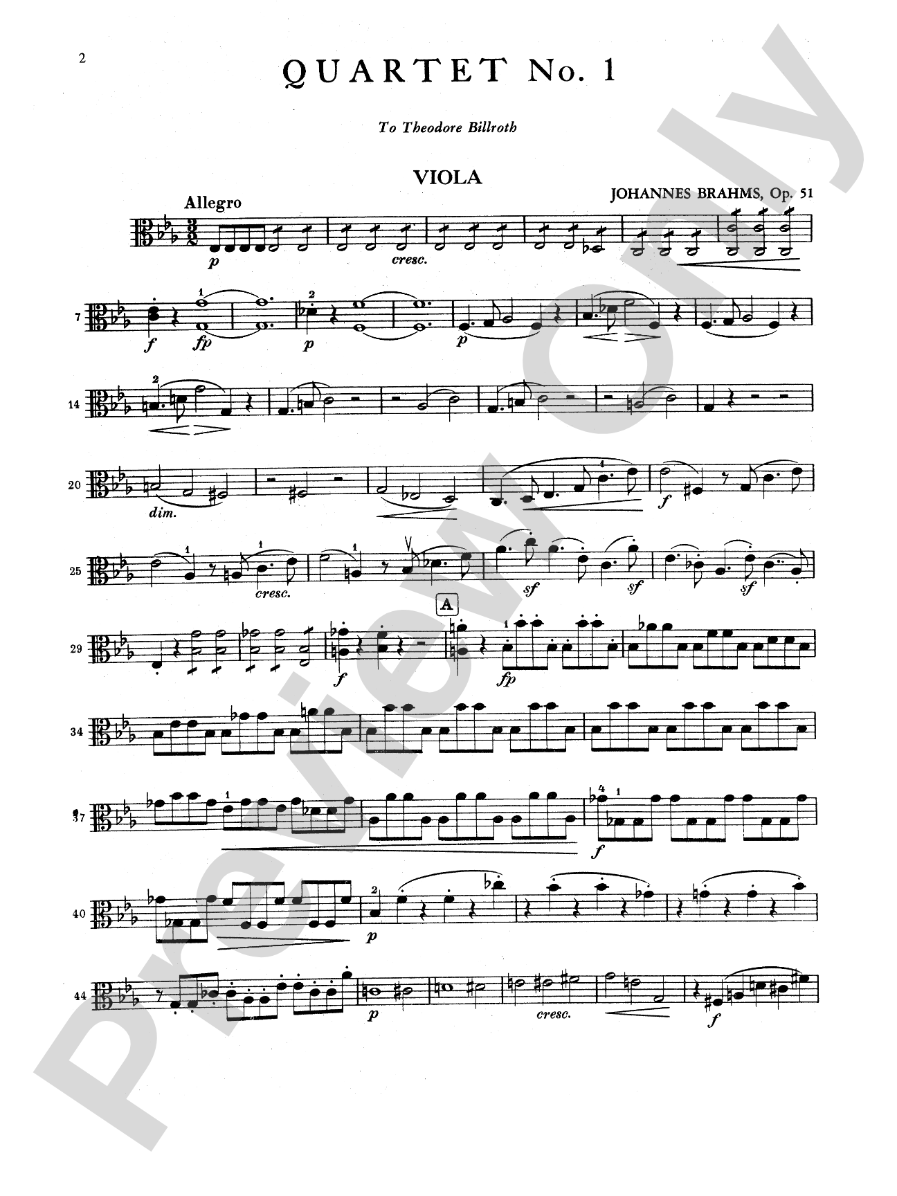 Brahms: Three String Quartets, Op. 51, Nos. 1 & 2, Op. 67