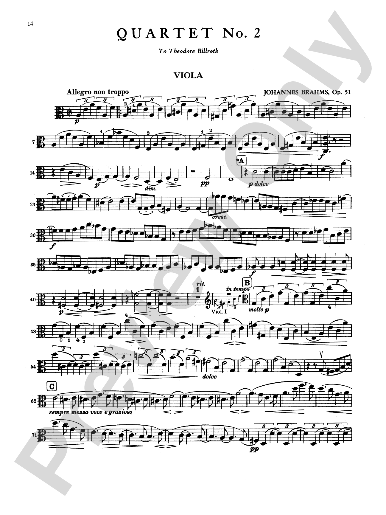 Brahms: Three String Quartets, Op. 51, Nos. 1 & 2, Op. 67