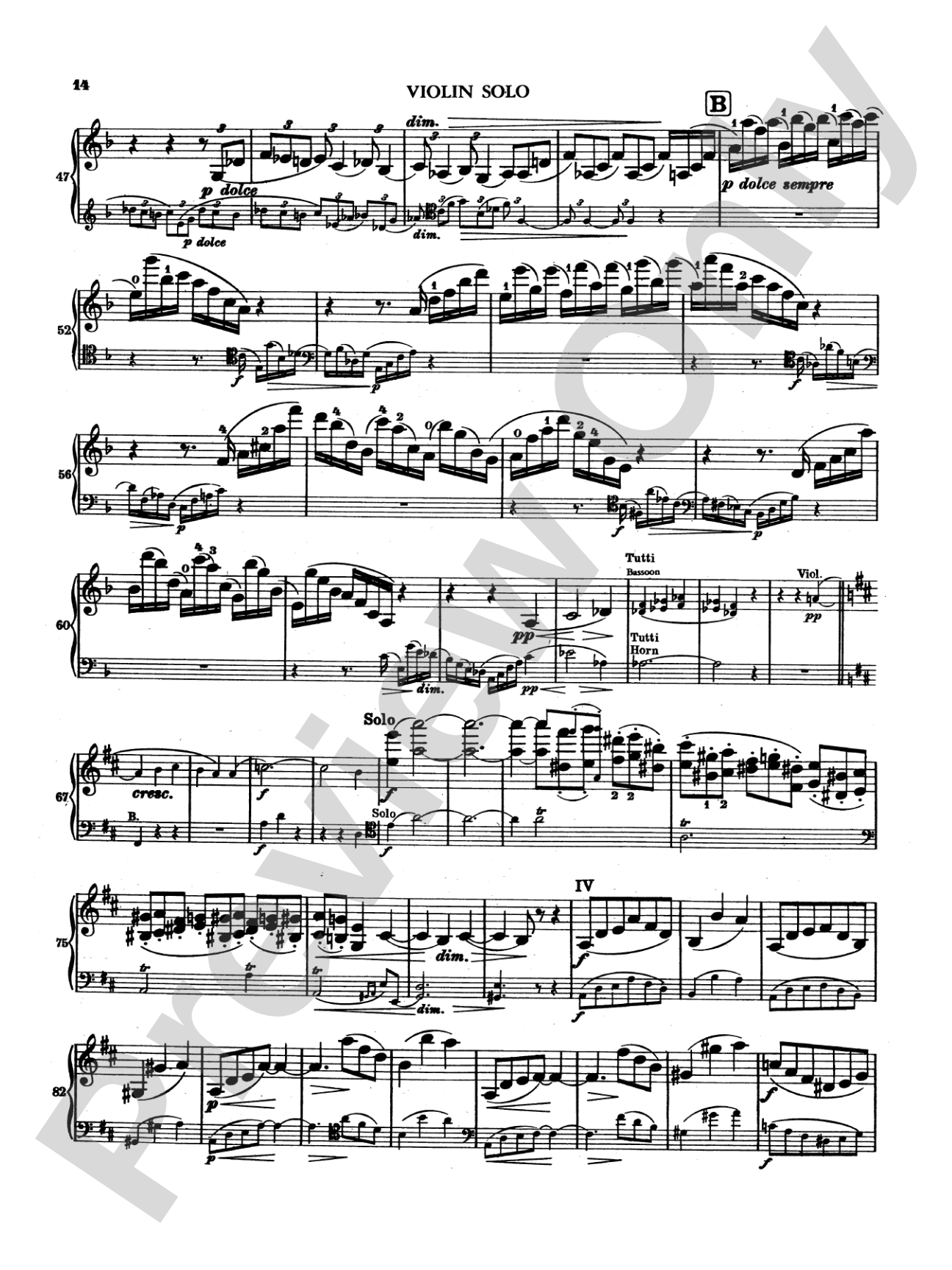 Brahms: Double Concerto in A Minor, Op. 102: Chamber Trio Book