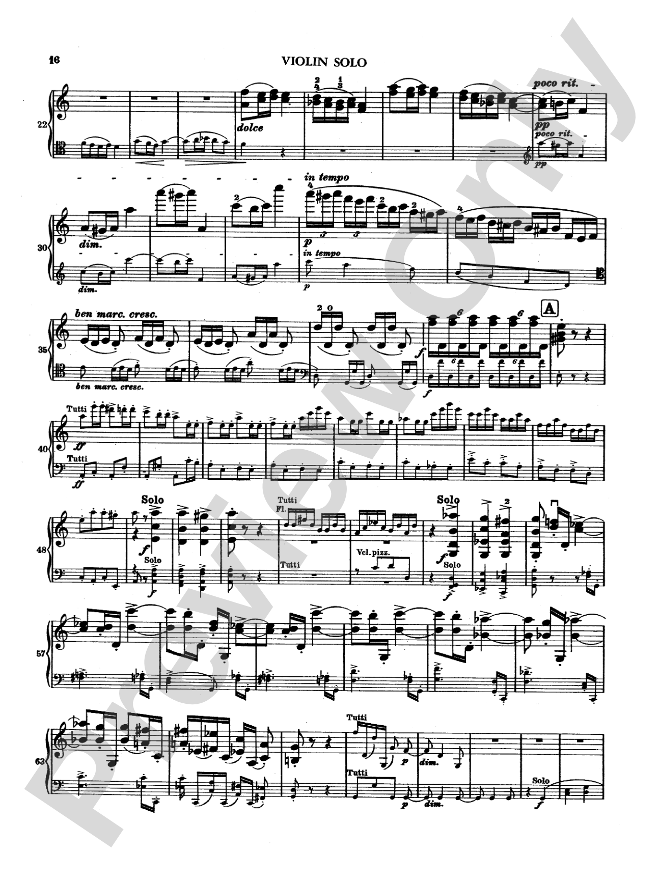 Brahms: Double Concerto in A Minor, Op. 102: Chamber Trio Book
