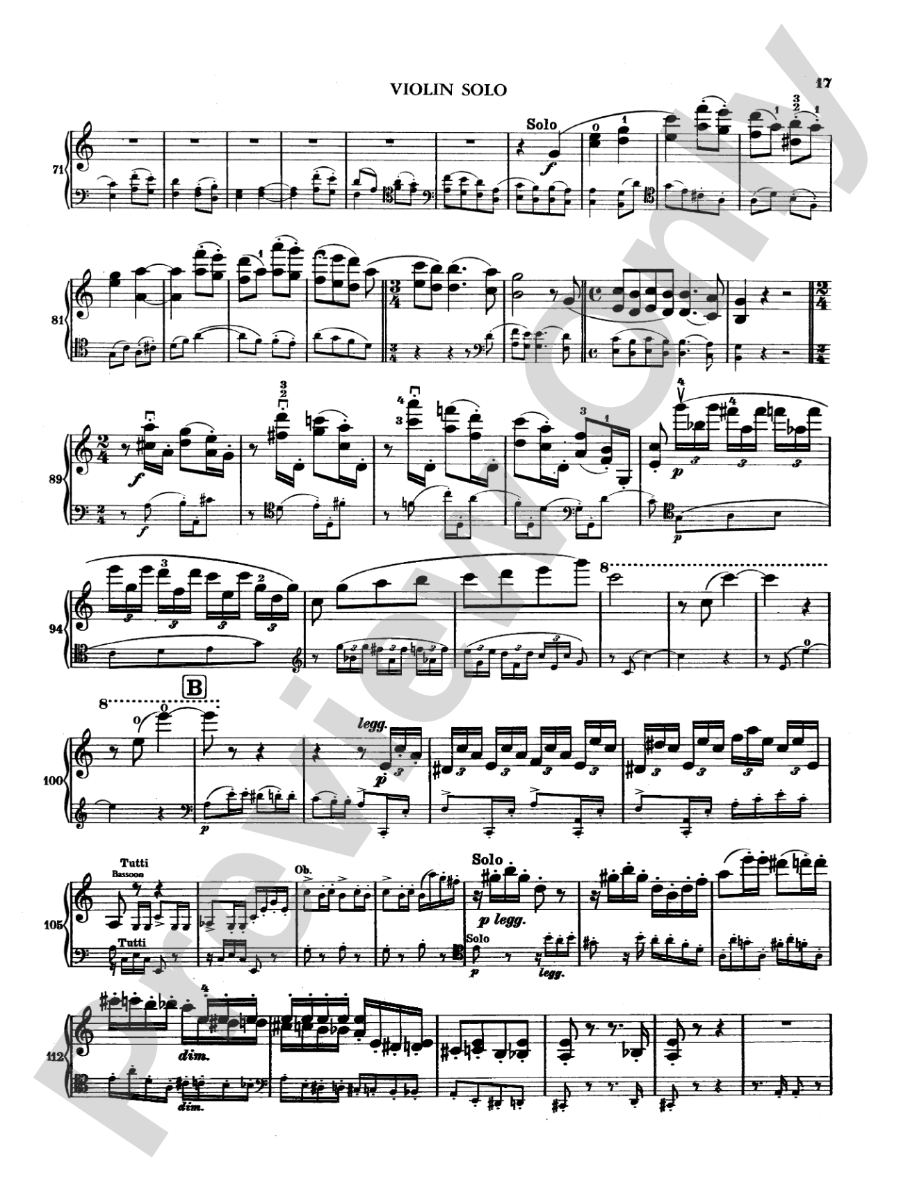 Brahms: Double Concerto in A Minor, Op. 102: Chamber Trio Book