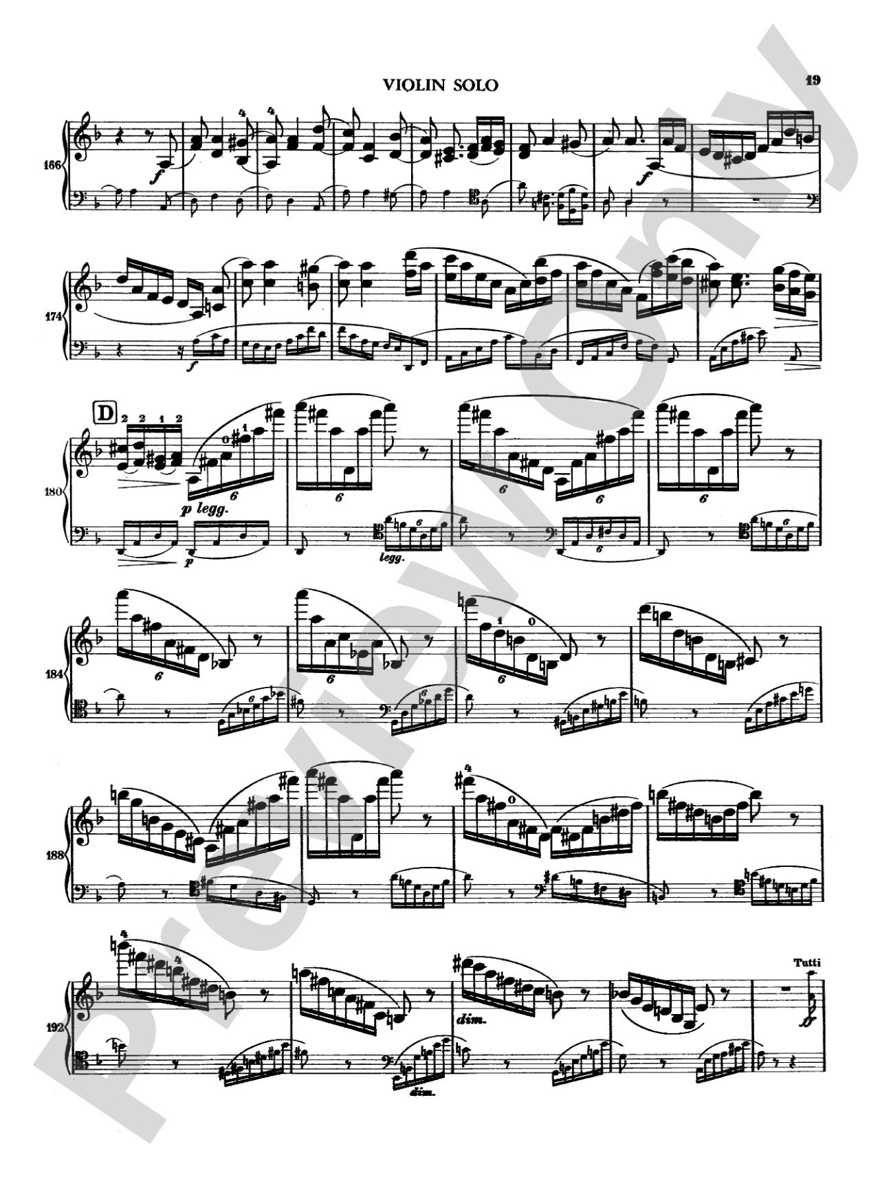 Brahms: Double Concerto in A Minor, Op. 102: Chamber Trio Book